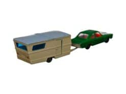 Siku V279 Ford 20M mit Westfalia Wohnanhänger – Bild 2