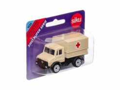 Siku 1026 Mercedes Unimog mit Plane (Rotes Kreuz) OVP