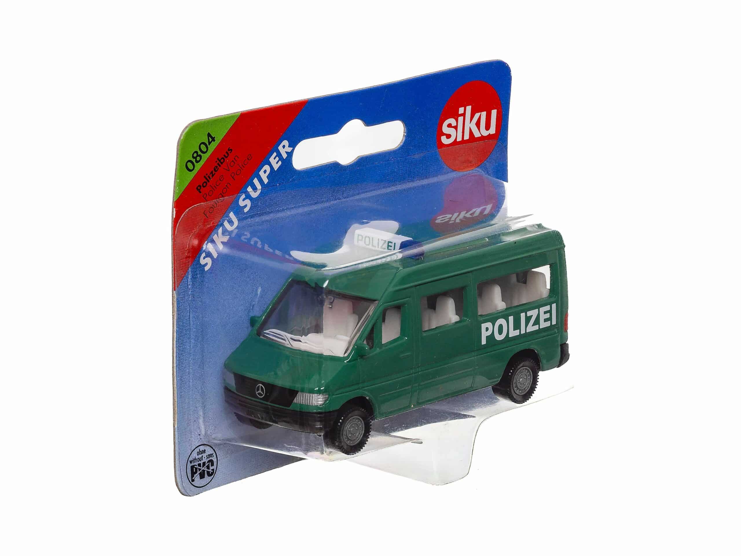 Siku 0804 Poizei Bus (Mercedes) OVP 1 Siku 0804 Poizei Bus (Mercedes) OVP