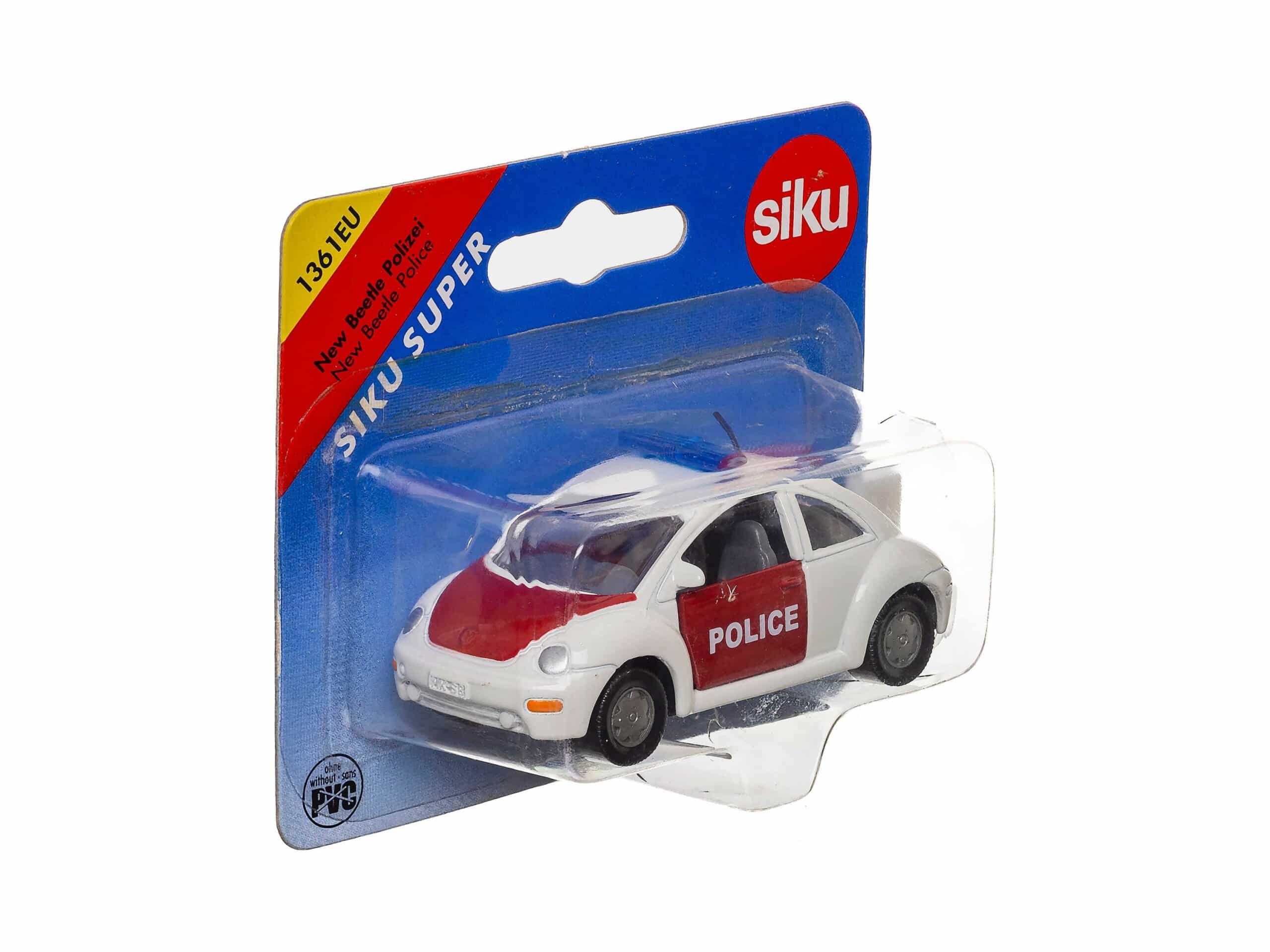 Siku 1361 Polizei VW New Beetle (Auslandsmodell - England) OVP 1 Siku 1361 Polizei VW New Beetle (Auslandsmodell - England) OVP