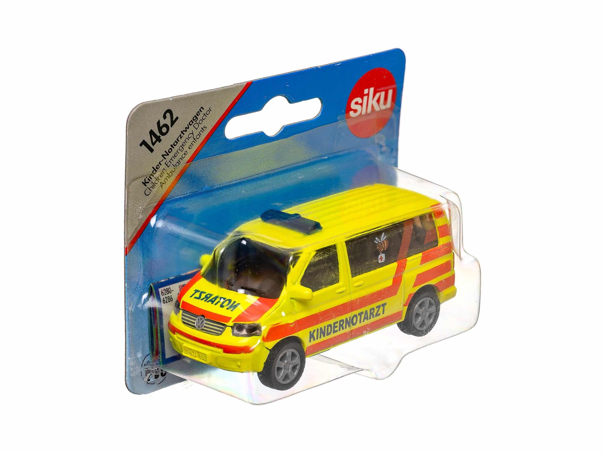 Siku 1462 Kindernotarzt Notarzt - VW Bus OVP 1 Siku 1462 Kindernotarzt Notarzt - VW Bus OVP