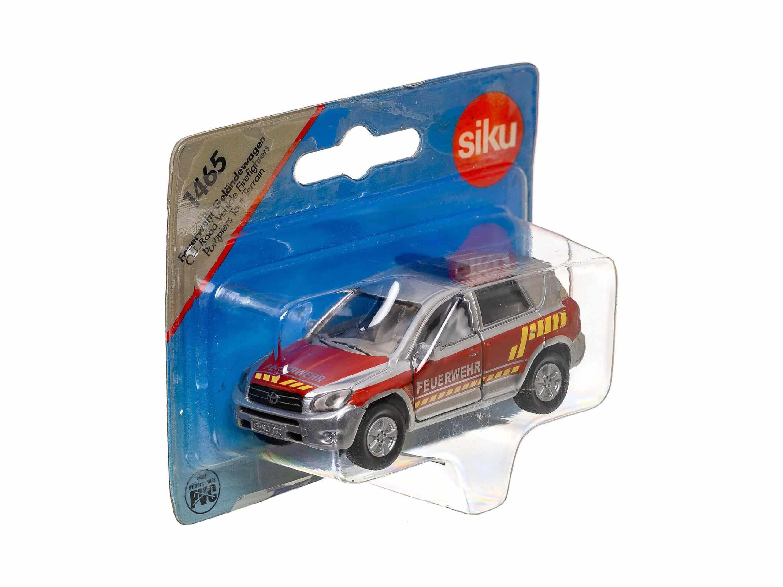 Siku 1465 Toyota RAV 4 Feuerwehr Geländewagen OVP 1 Siku 1465 Toyota RAV 4 Feuerwehr Geländewagen OVP