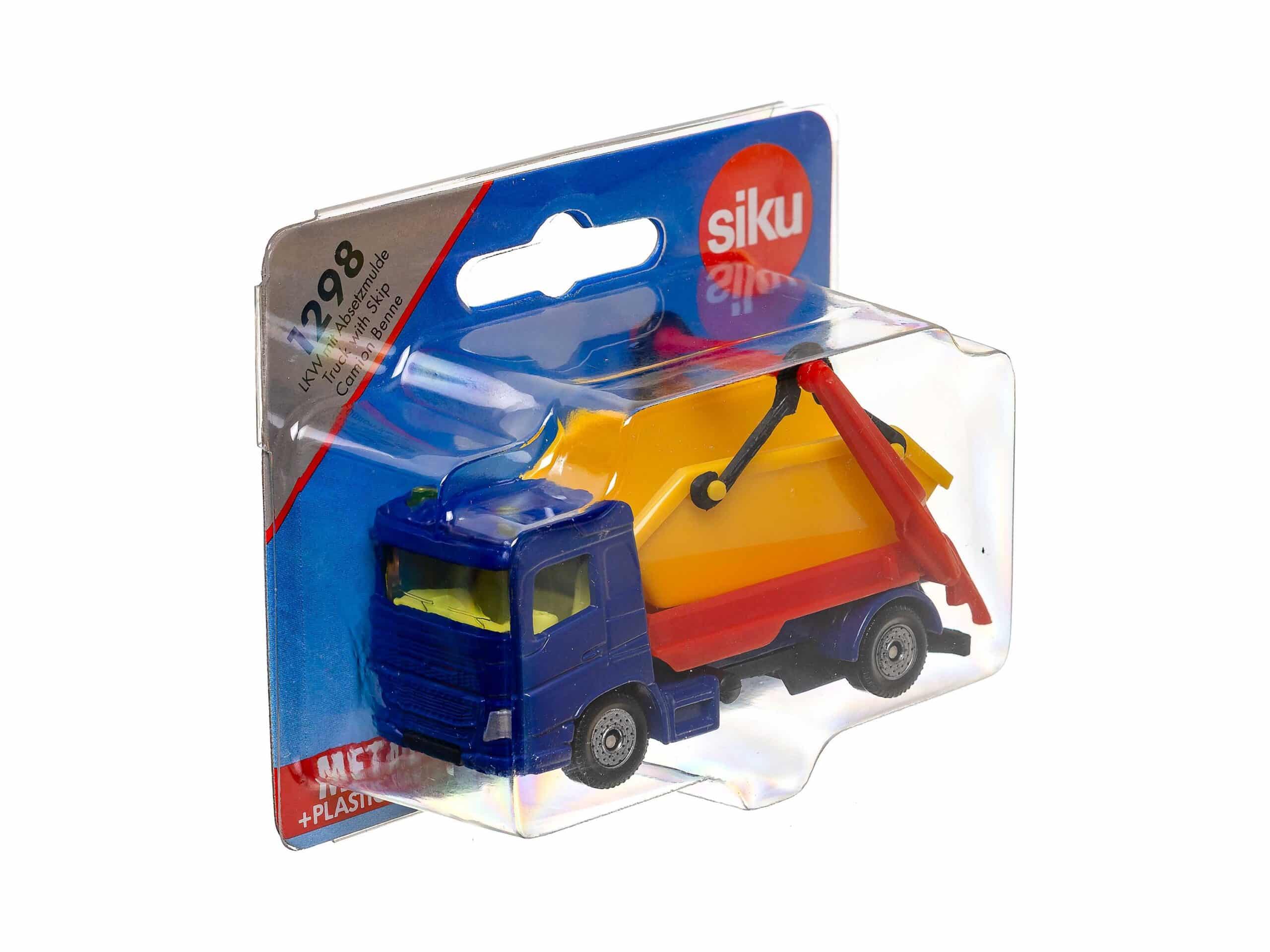 Siku 1298 LKW mit Absetzmulde OVP 1 Siku 1298 LKW mit Absetzmulde OVP