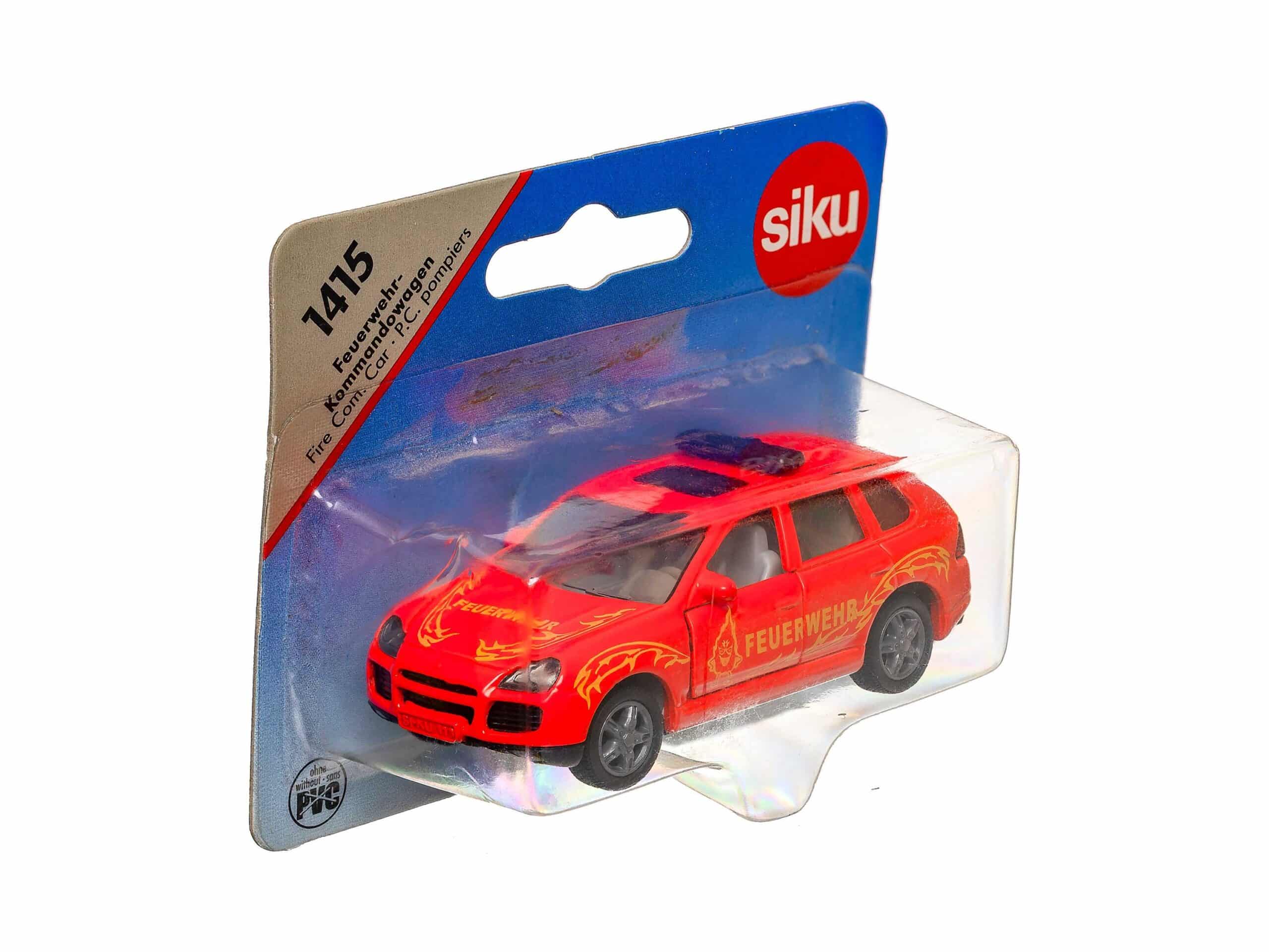 Siku 1415 Feuerwehr Kommandowagen (Porsche Cayenne) OVP 1 Siku 1415 Feuerwehr Kommandowagen (Porsche Cayenne) OVP