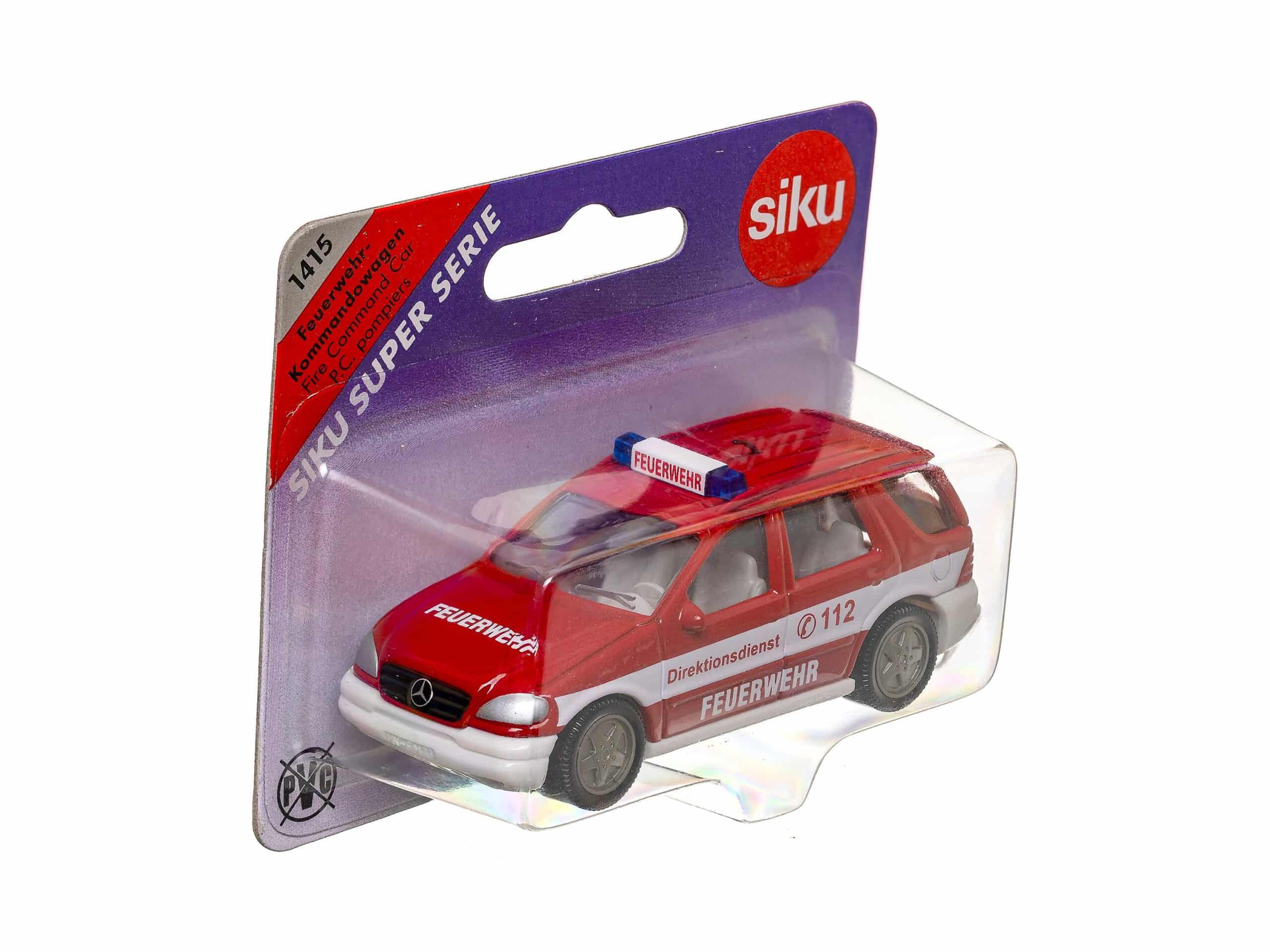 Siku 1415 Feuerwehr Kommandowagen Mercedes ML 320 OVP 1 Siku 1415 Feuerwehr Kommandowagen Mercedes ML 320 OVP