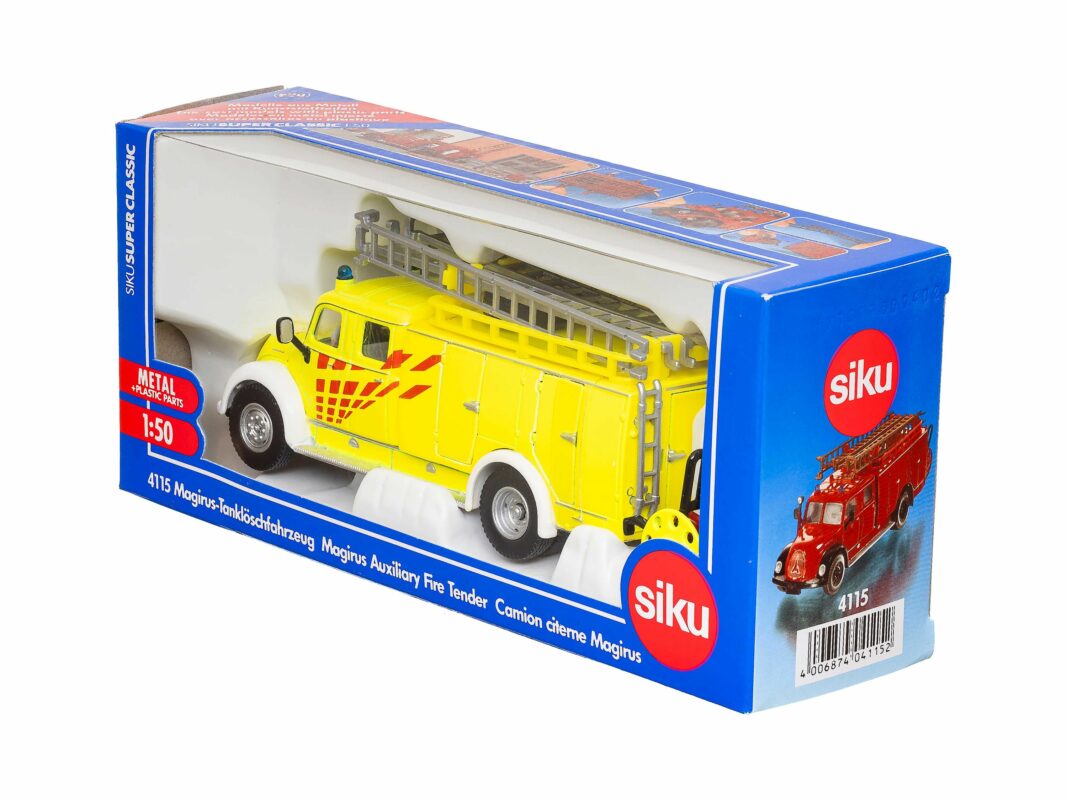 Camion Citerne De Pompiers Magirus - Modèle Réduit Siku 1:50 En Occasion