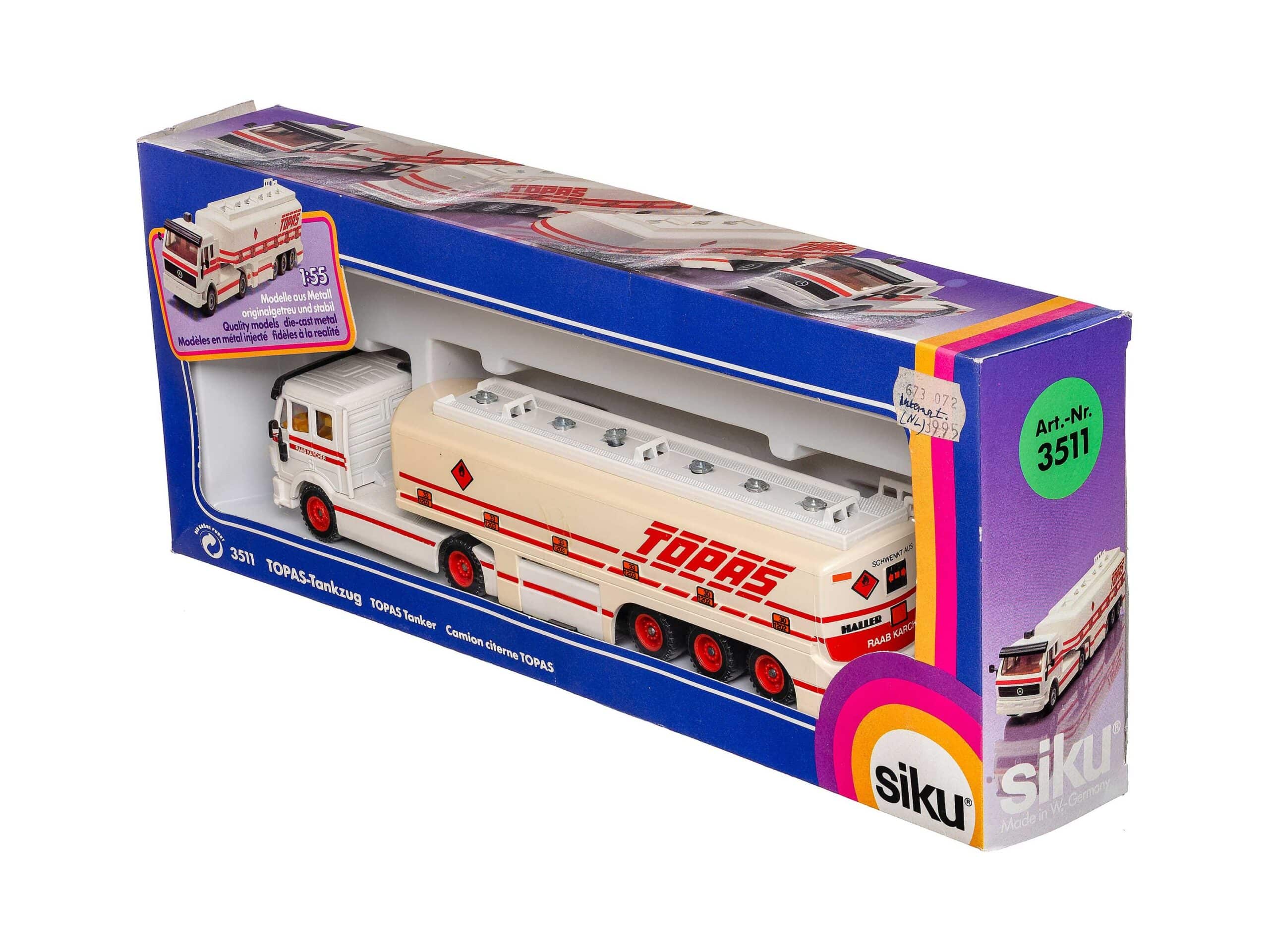 Siku 3511 Mercedes Tankwagen (TOPAS) 1:55 OVP 1 Siku 3511 Mercedes Tankwagen (TOPAS) 1:55 OVP