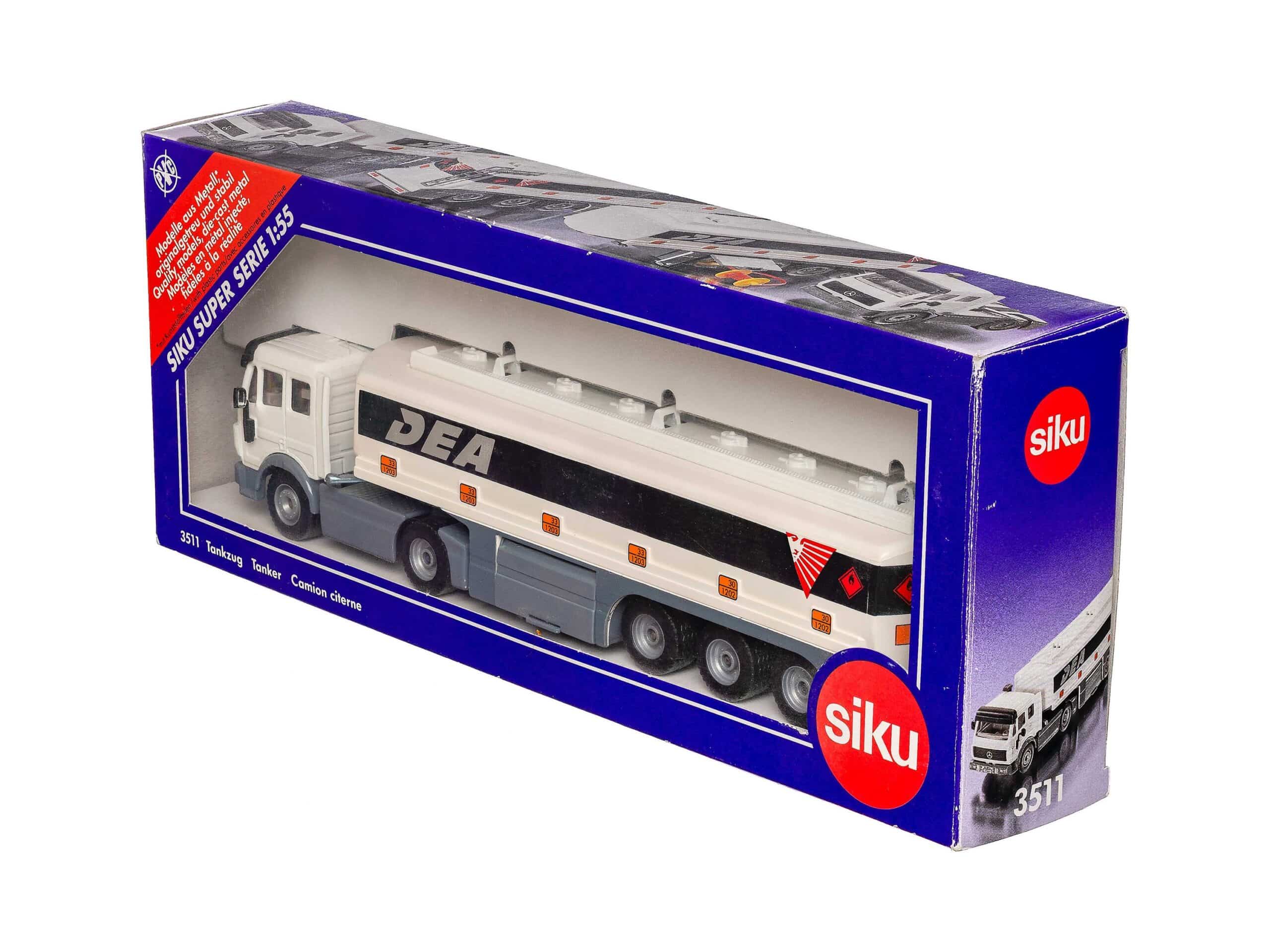 Siku 3511 Mercedes Tankwagen (DEA) 1:55 OVP 1 Siku 3511 Mercedes Tankwagen (DEA) 1:55 OVP