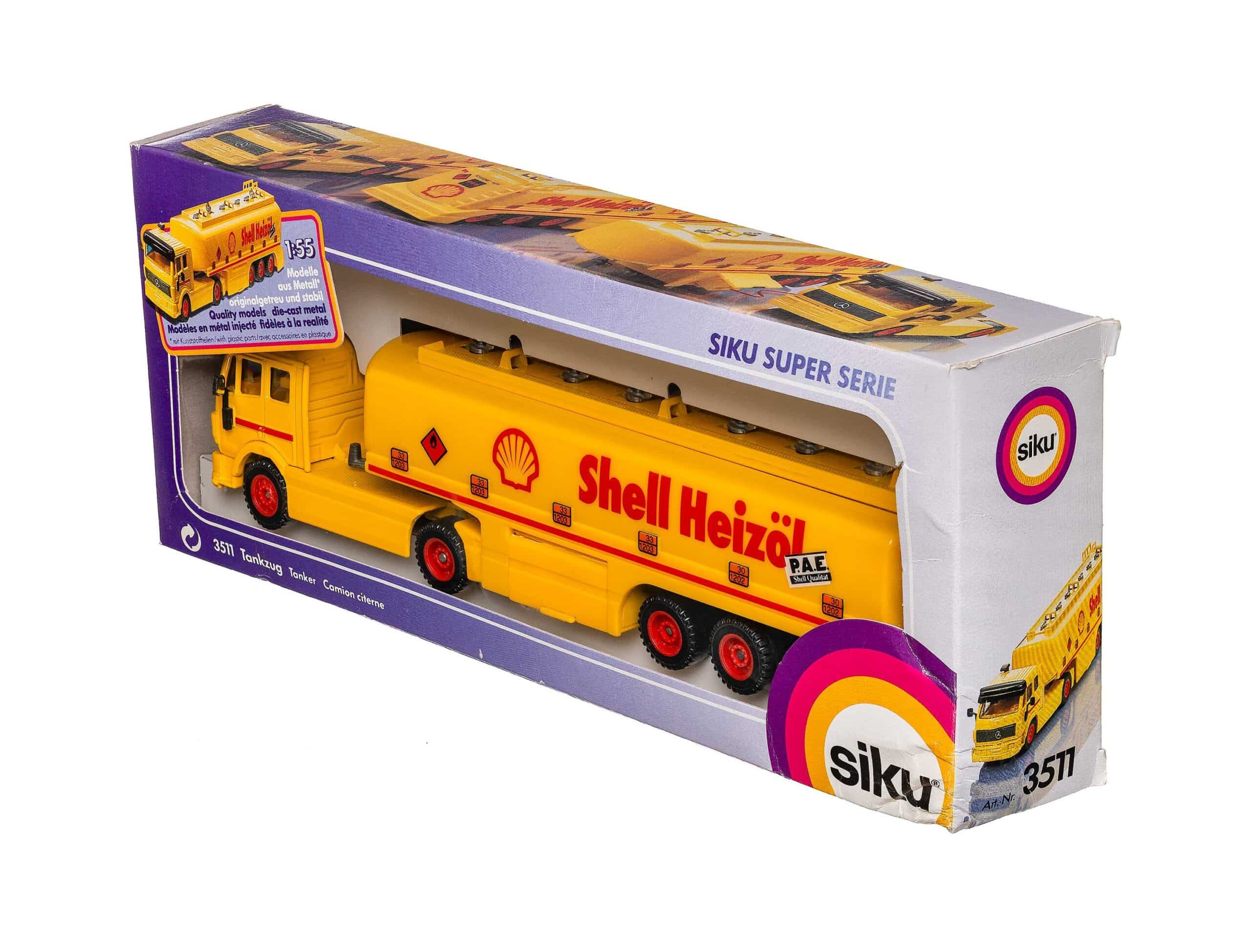 Siku 3511 Mercedes Tankwagen (SHELL) 1:55 OVP 1 Siku 3511 Mercedes Tankwagen (SHELL) 1:55 OVP