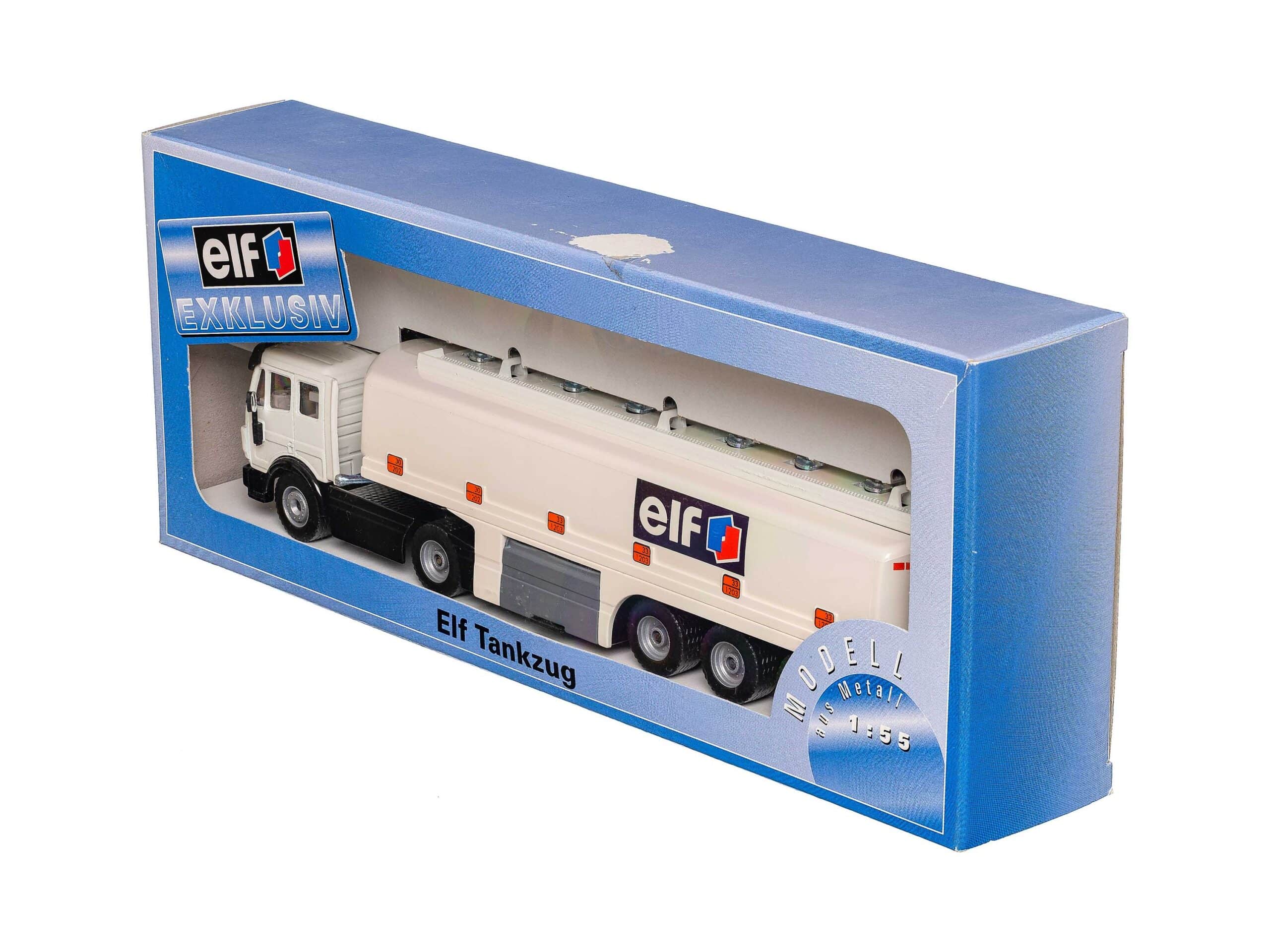 Siku 3511 Mercedes Tankwagen Werbemodell - ELF 1:55 OVP 1 Siku 3511 Mercedes Tankwagen Werbemodell - ELF 1:55 OVP