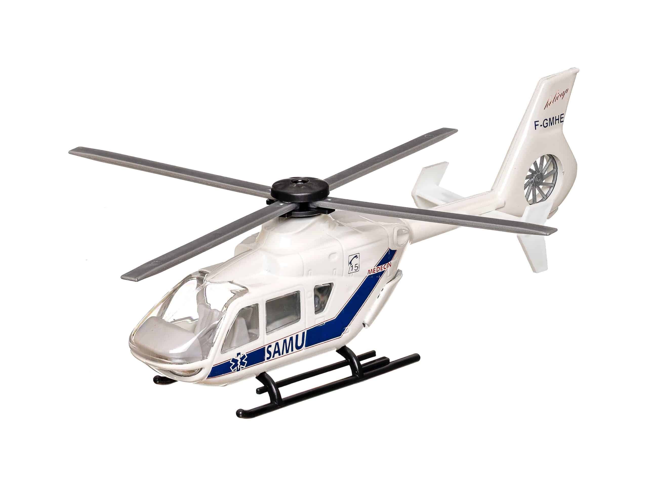 Siku 2538 SAMU Hubschrauber Eurocopter (EC 135) 1:55 OVP 2 Siku 2538 SAMU Hubschrauber Eurocopter (EC 135) 1:55 OVP – Bild 2
