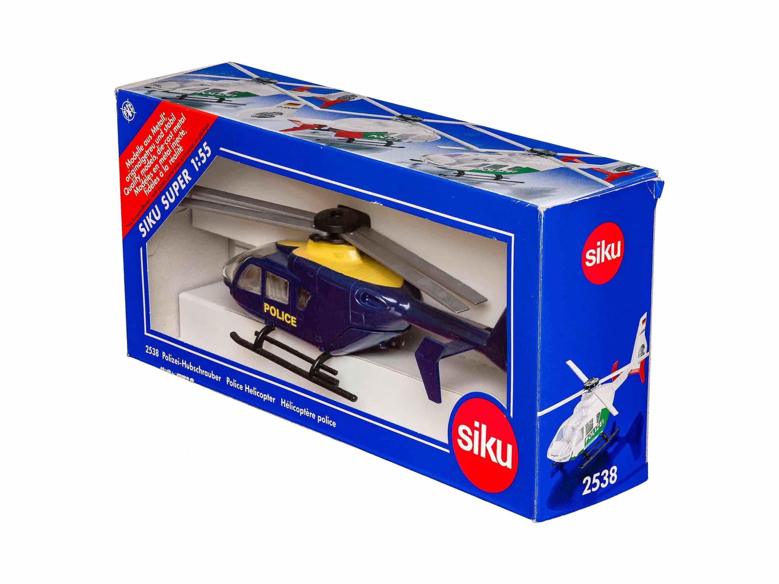 Siku 2538 Police Hubschrauber Eurocopter (EC 135) 1:55 OVP 1 Siku 2538 Police Hubschrauber Eurocopter (EC 135) 1:55 OVP