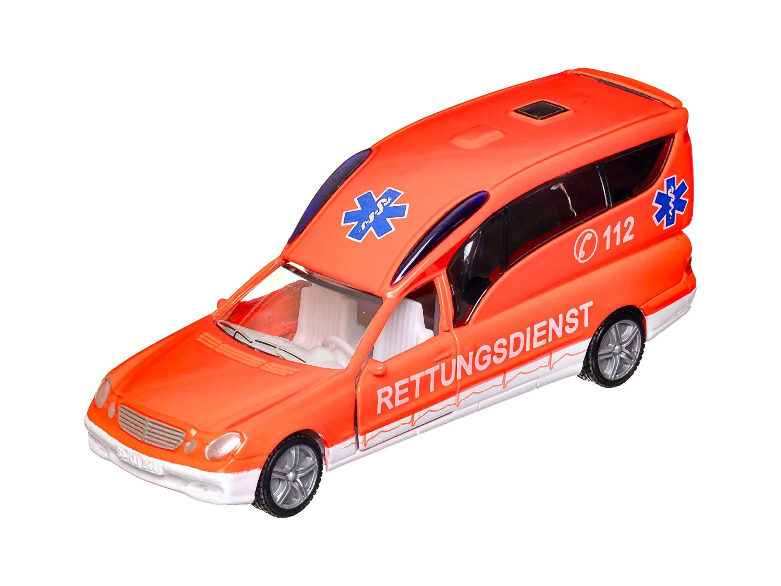 Siku 2107 Mercedes Krankenwagen 1:55 OVP 2 Siku 2107 Mercedes Krankenwagen 1:55 OVP – Bild 2