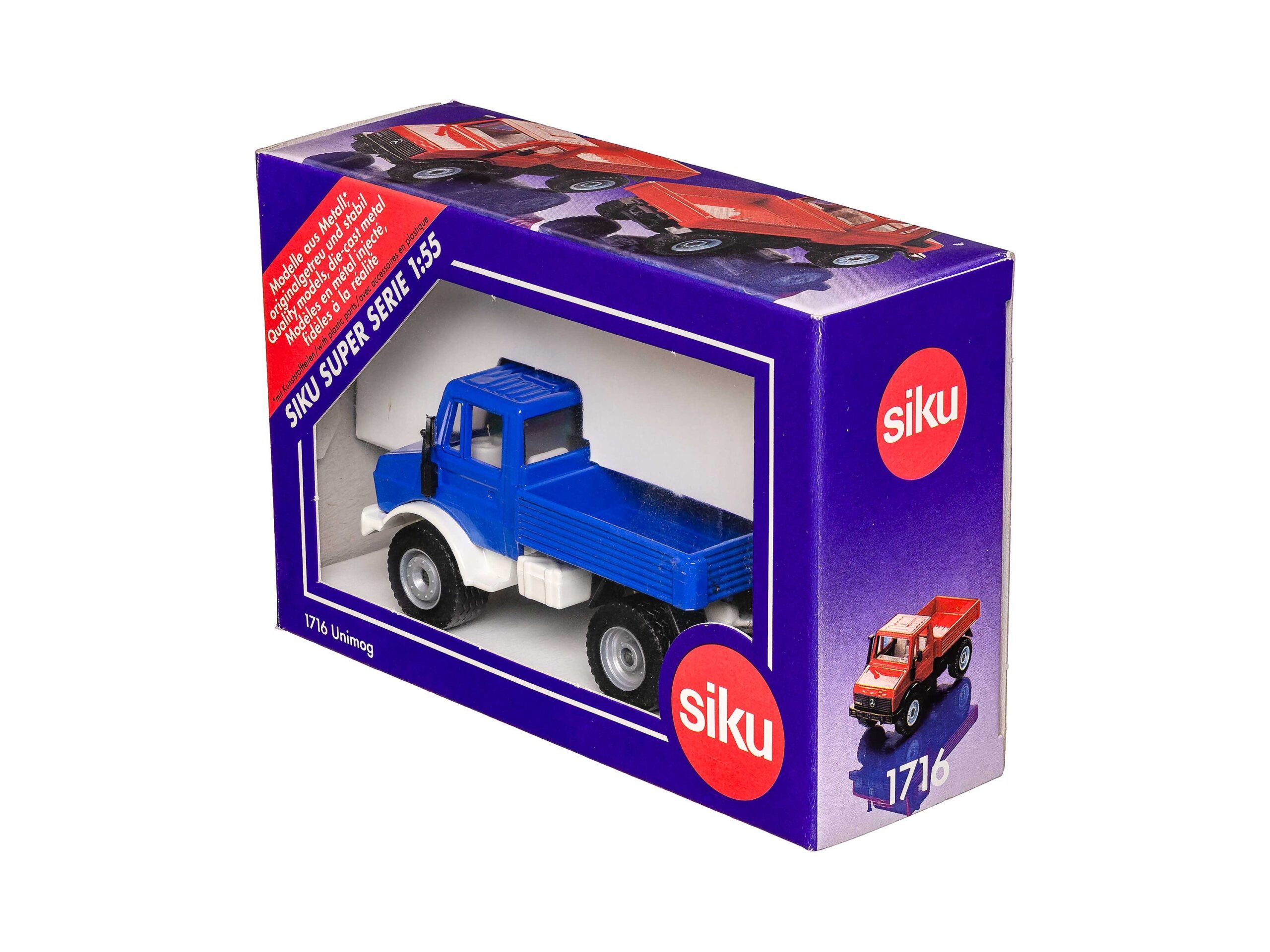 Siku 1716 Unimog (Mercedes Benz U 1500) 1:55 OVP 1 Siku 1716 Unimog (Mercedes Benz U 1500) 1:55 OVP