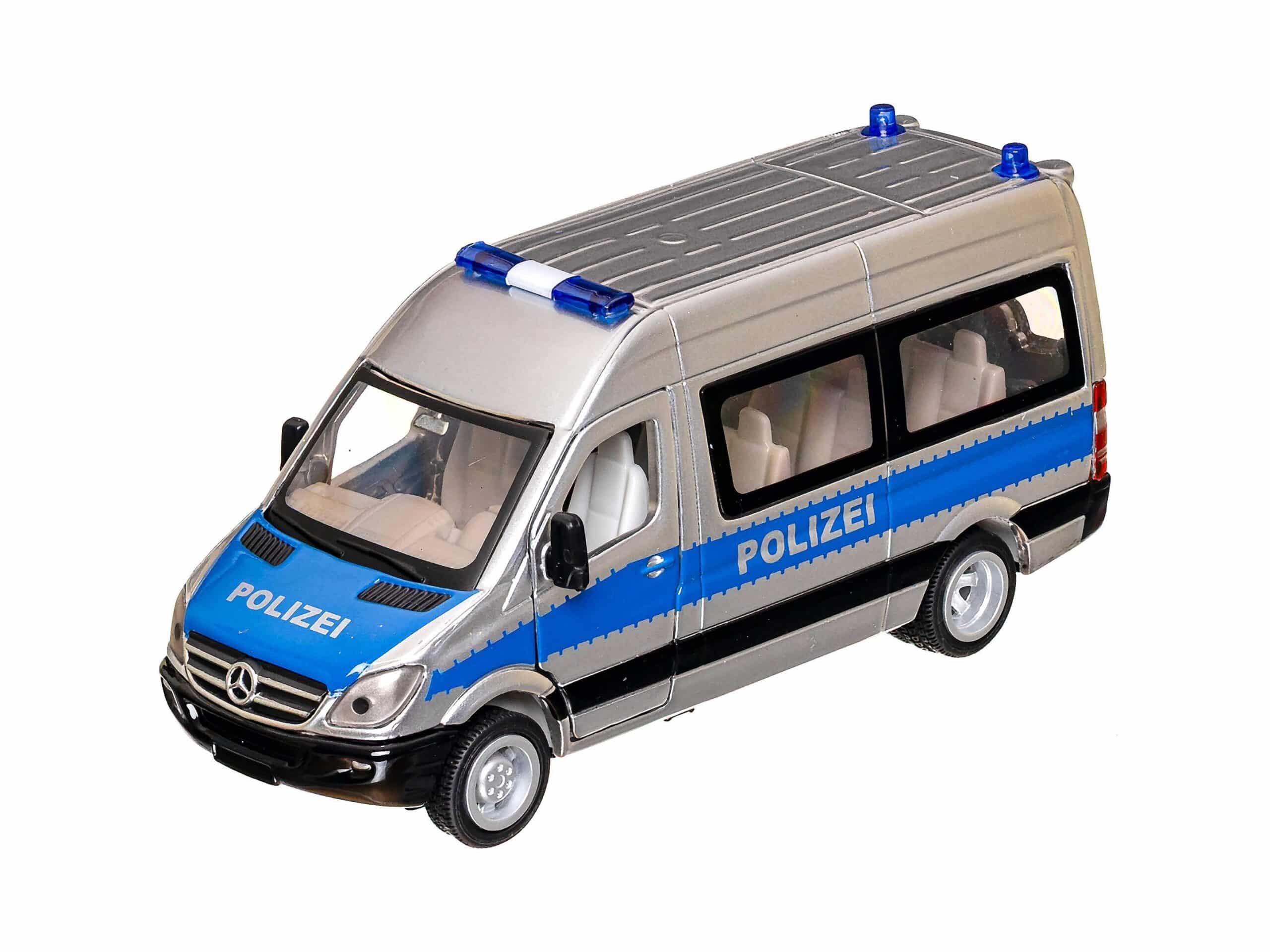 Siku 2313 Polizei Mannschaftswagen (Mercedes) 1:50 OVP 2 Siku 2313 Polizei Mannschaftswagen (Mercedes) 1:50 OVP – Bild 2