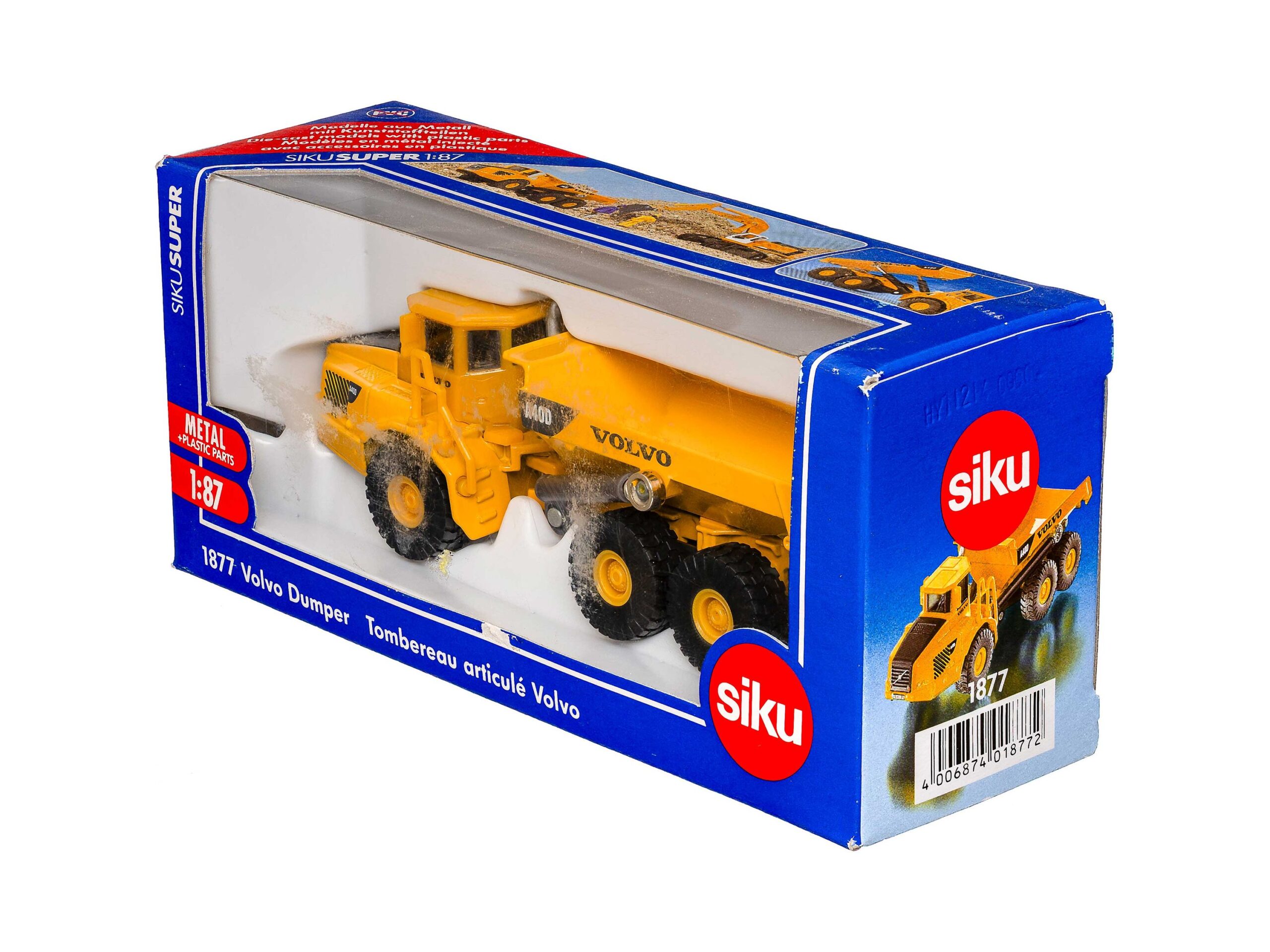 Siku 1877 Volvo Dumper 1:87 OVP 1 Siku 1877 Volvo Dumper 1:87 OVP