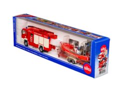 Siku 2102 Feuerwehr MAN mit Boot Sapeurs Pompiers 1:55 OVP