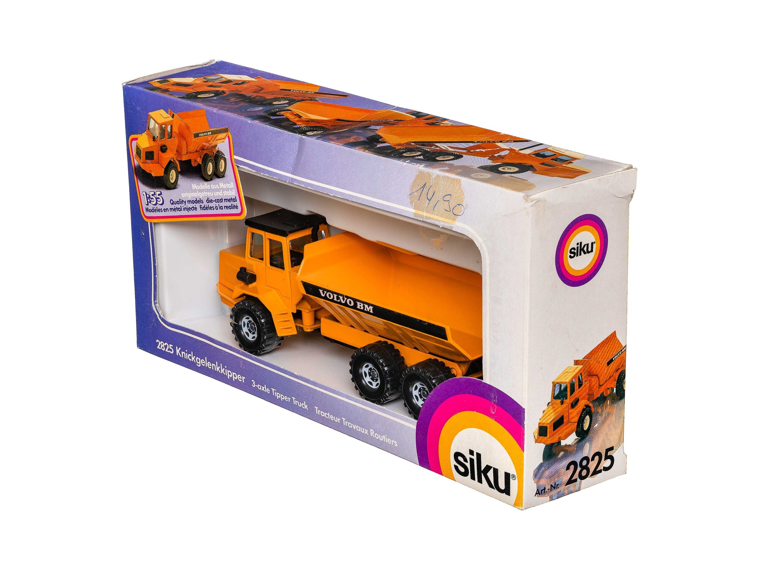 Siku 2825 Knickelekkipper (Volvo) 1:55 OVP 1 Siku 2825 Knickelekkipper (Volvo) 1:55 OVP