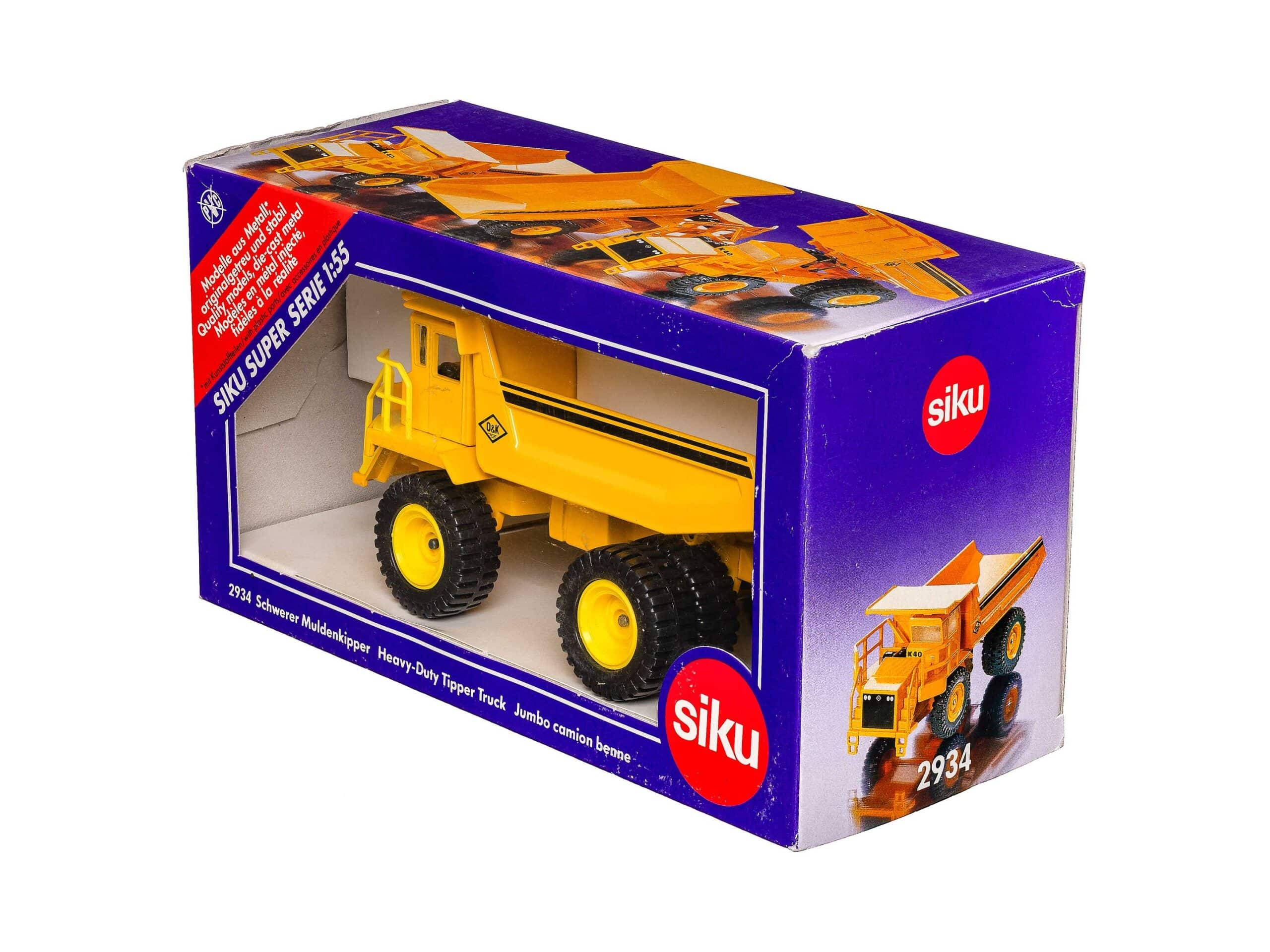 Siku 2934 Schwerer Muldenkipper (O&K K40) 1:55 OVP 1 Siku 2934 Schwerer Muldenkipper (O&K K40) 1:55 OVP