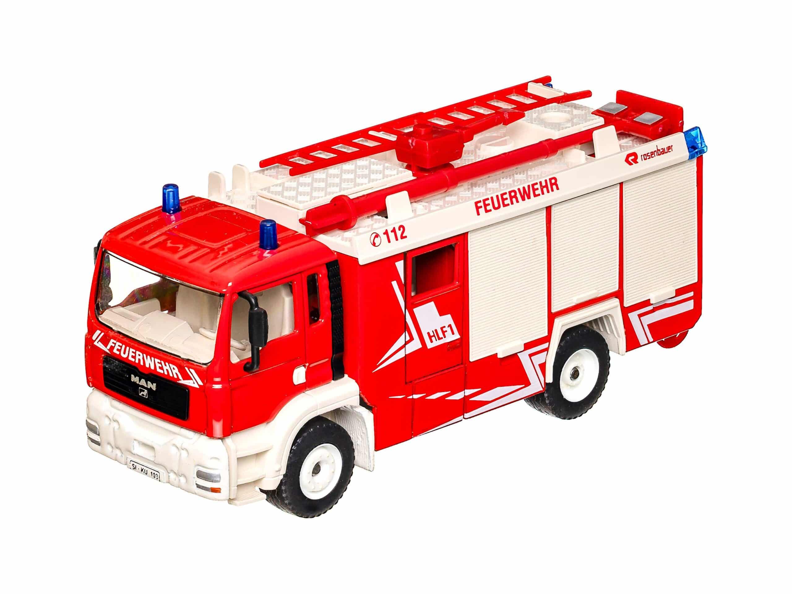 Siku 2101 MAN Feuerwehr Löschfahrzeug 1:55 OVP 2 Siku 2101 MAN Feuerwehr Löschfahrzeug 1:55 OVP – Bild 2