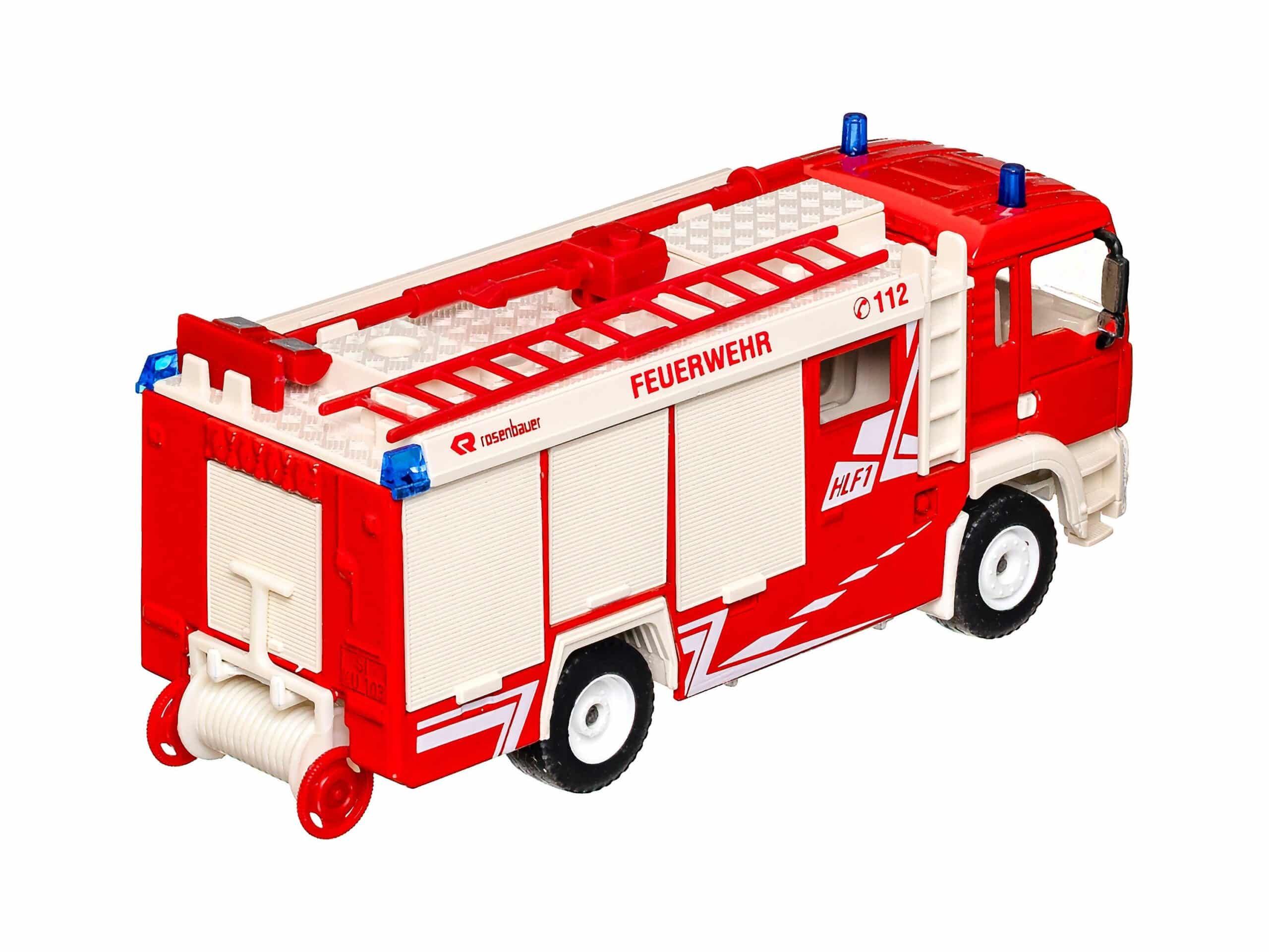 Siku 2101 MAN Feuerwehr Löschfahrzeug 1:55 OVP 3 Siku 2101 MAN Feuerwehr Löschfahrzeug 1:55 OVP – Bild 3