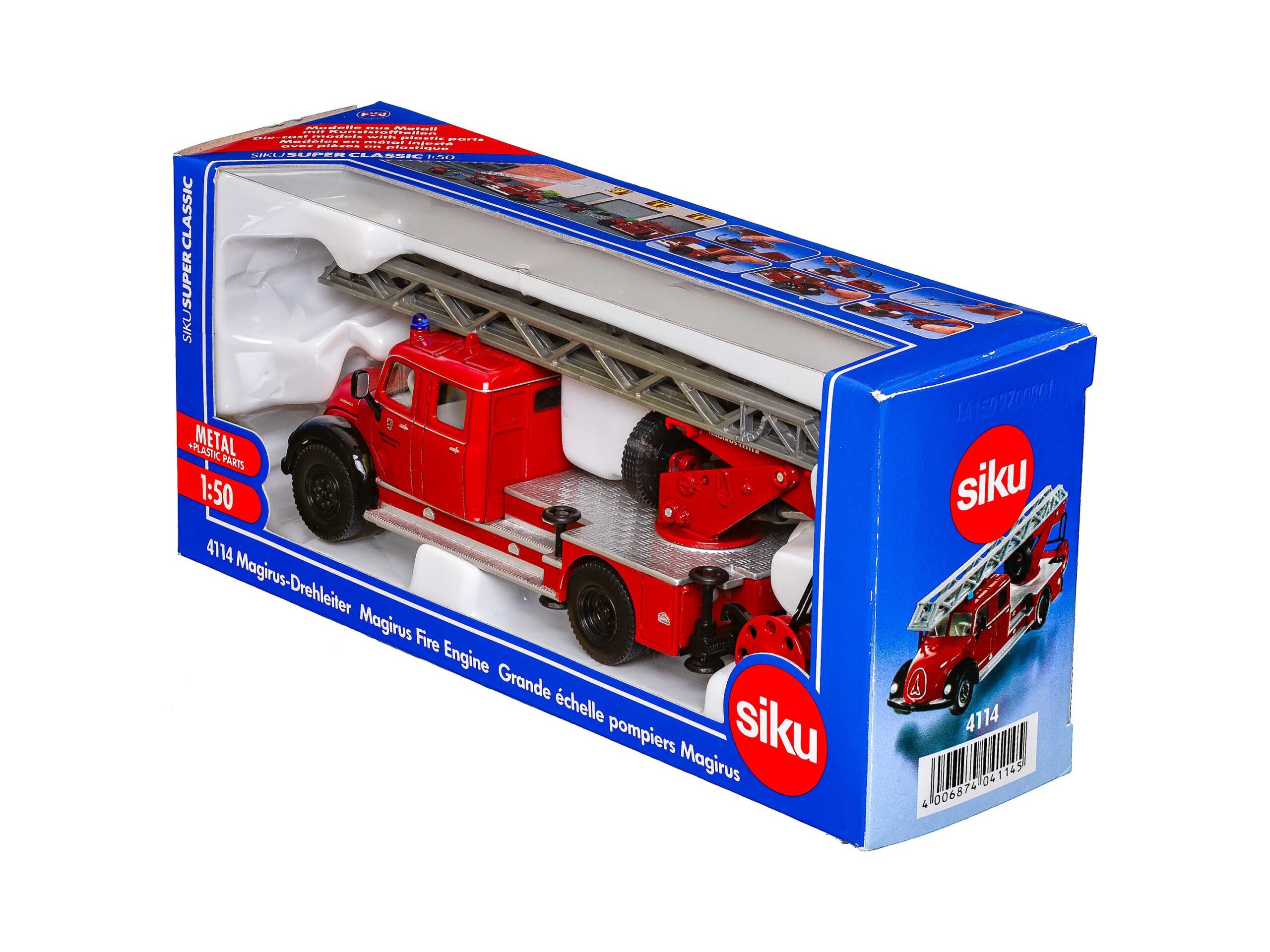 Siku 4114 Feuerwehr Magirus Drehleiter Stadt Braunschweig 1:50 OVP 1 Siku 4114 Feuerwehr Magirus Drehleiter Stadt Braunschweig 1:50 OVP