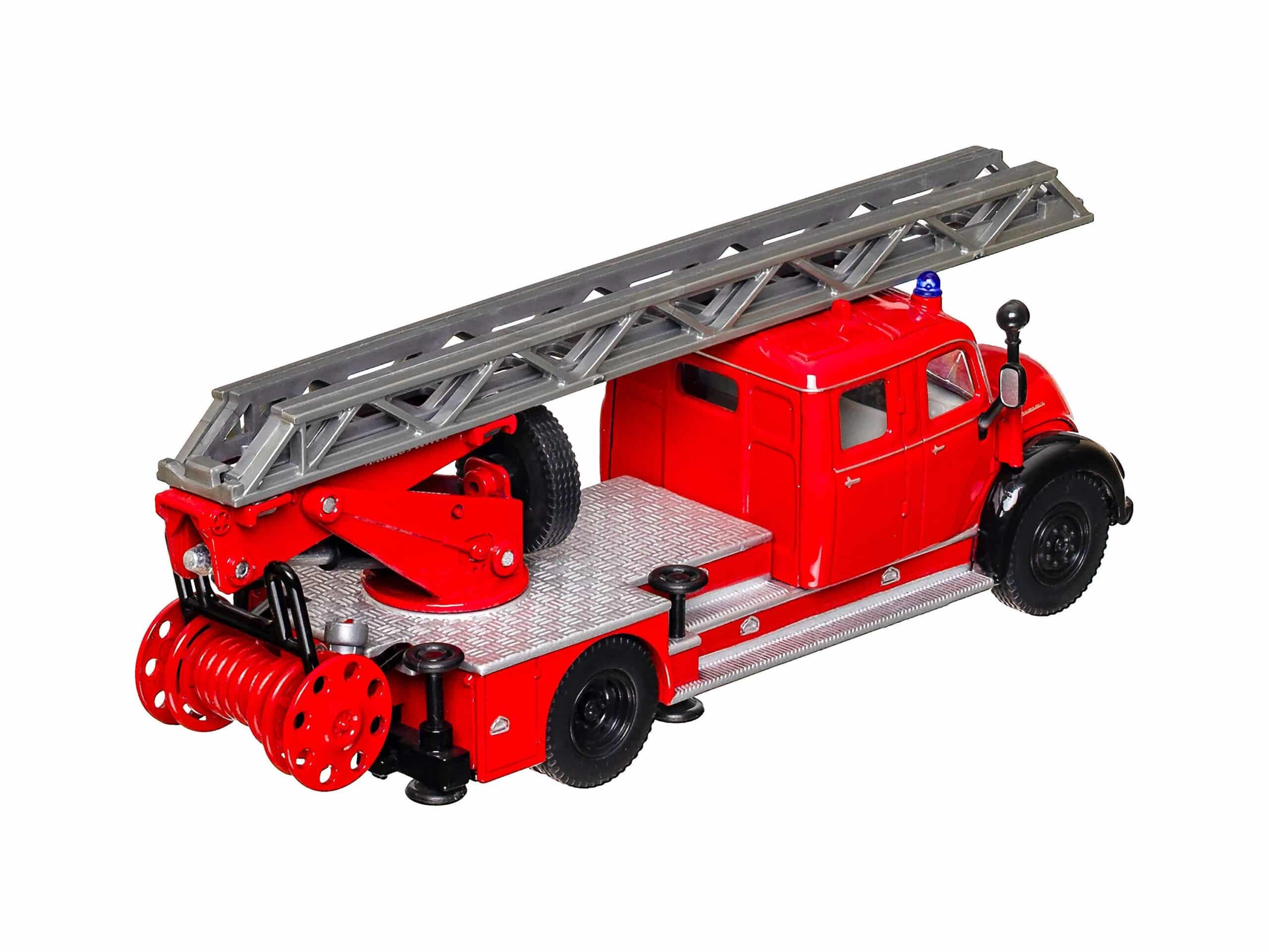 Siku 4114 Feuerwehr Drehleiter (Magirus) 1:50 OVP 3 Siku 4114 Feuerwehr Drehleiter (Magirus) 1:50 OVP – Bild 3