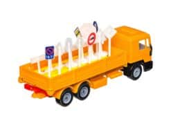 Siku 2610 LKW mit Verkehrszeichen (MAN) 1:55 OVP 5 Siku 2610 LKW mit Verkehrszeichen (MAN) 1:55 OVP – Bild 3