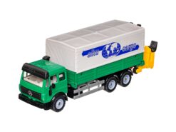Siku 2933 Mercedes LKW mit Mitnahmestapler Siku Cargo 1:55 OVP 4 Siku 2933 Mercedes LKW mit Mitnahmestapler Siku Cargo 1:55 OVP – Bild 2
