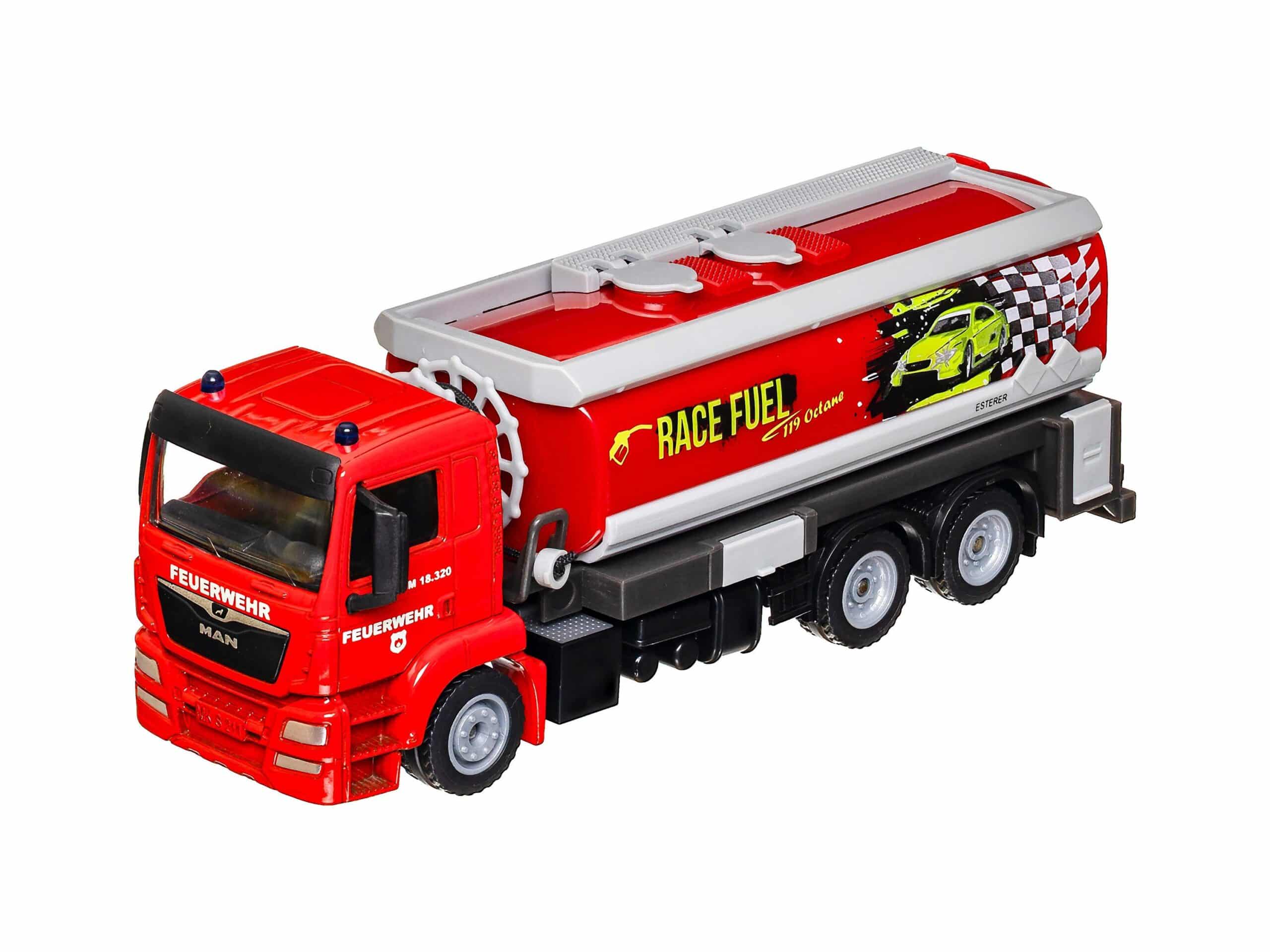 Siku 2716 Feuerwehr MAN Tankwgen Race Fuel Umbau 1:50 OVP 2 Siku 2716 Feuerwehr MAN Tankwgen Race Fuel Umbau 1:50 OVP – Bild 2