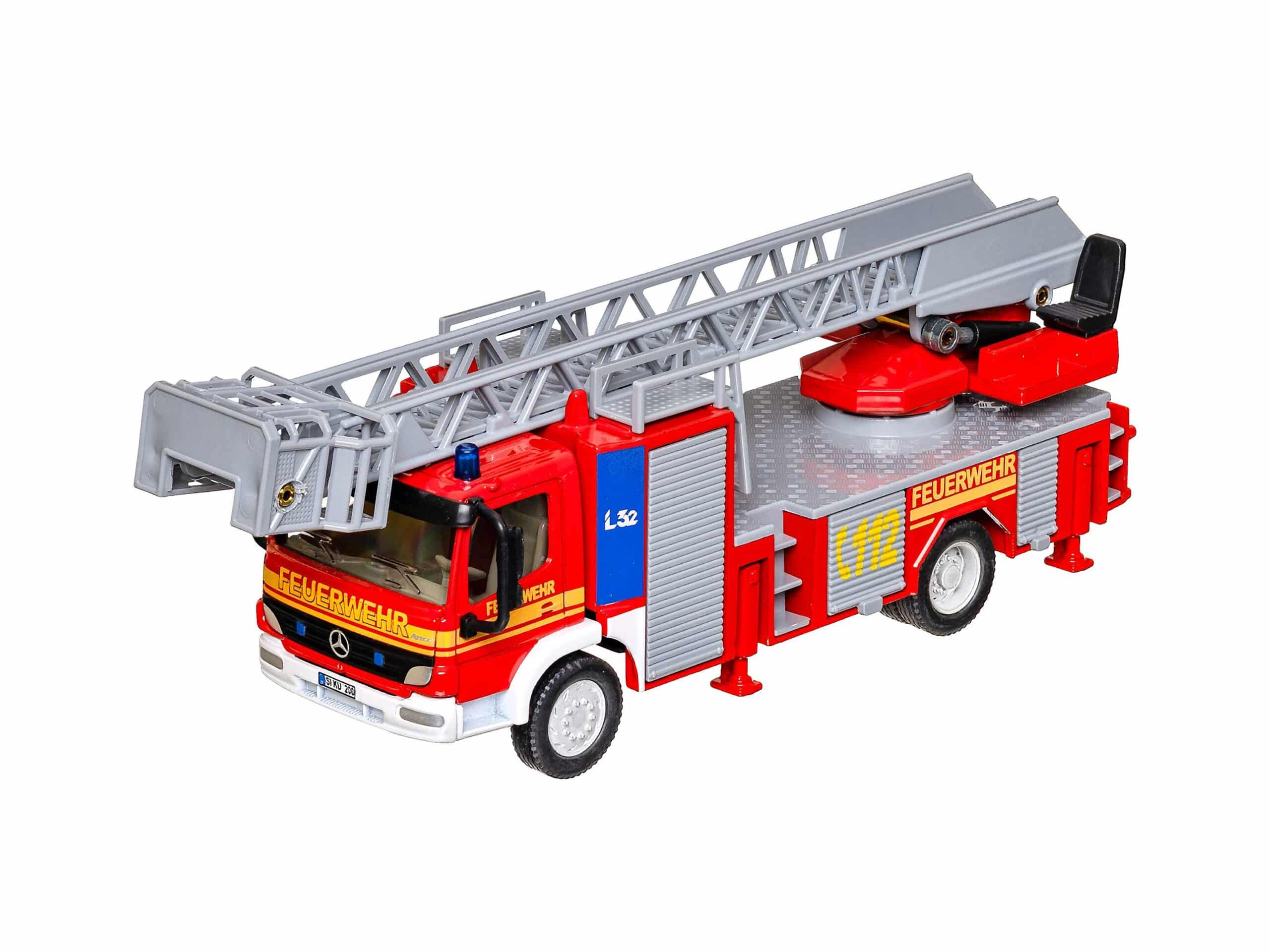 Siku 2106 Feuerwehr Drehleiter (Mercedes) 1:50 OVP 2 Siku 2106 Feuerwehr Drehleiter (Mercedes) 1:50 OVP – Bild 2