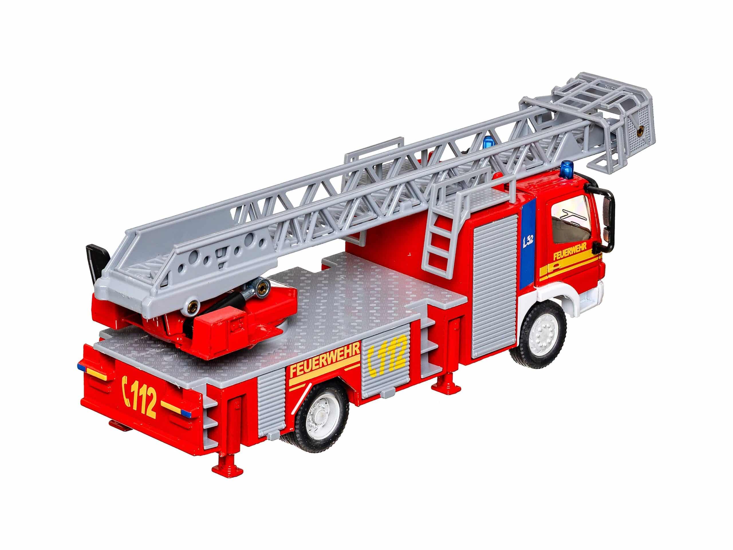 Siku 2106 Feuerwehr Drehleiter (Mercedes) 1:50 OVP 3 Siku 2106 Feuerwehr Drehleiter (Mercedes) 1:50 OVP – Bild 3
