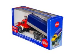 Siku 3547 Feuerwehr Mercedes Benz Zetros mit Pritsche und Plane Umbau 1:50 OVP
