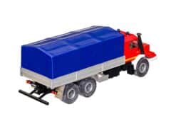 Siku 3547 Feuerwehr Mercedes Benz Zetros mit Pritsche und Plane Umbau 1:50 OVP – Bild 3