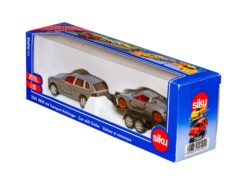 Siku 2544 Porsche PKW mit Transport Anhänger 1:55 OVP