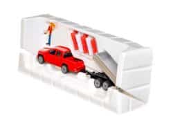 Siku 3543 VW Pick-Up mit Kippanhänger 1:55 OVP 5 Siku 3543 VW Pick-Up mit Kippanhänger 1:55 OVP – Bild 3