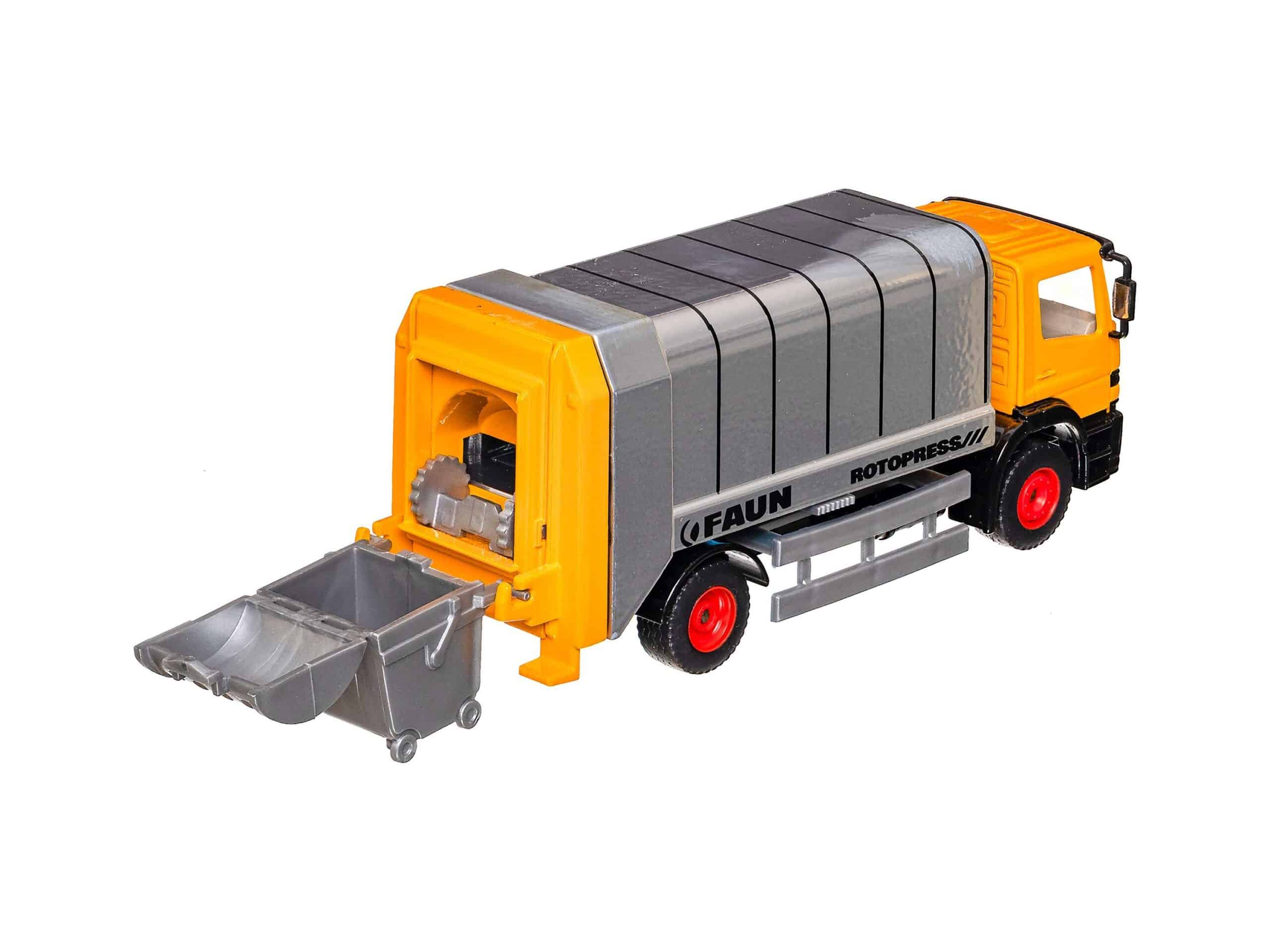 Siku 2931 Faun Pressmüllfahrzeug (Mercedes) 1:55 OVP 3 Siku 2931 Faun Pressmüllfahrzeug (Mercedes) 1:55 OVP – Bild 3