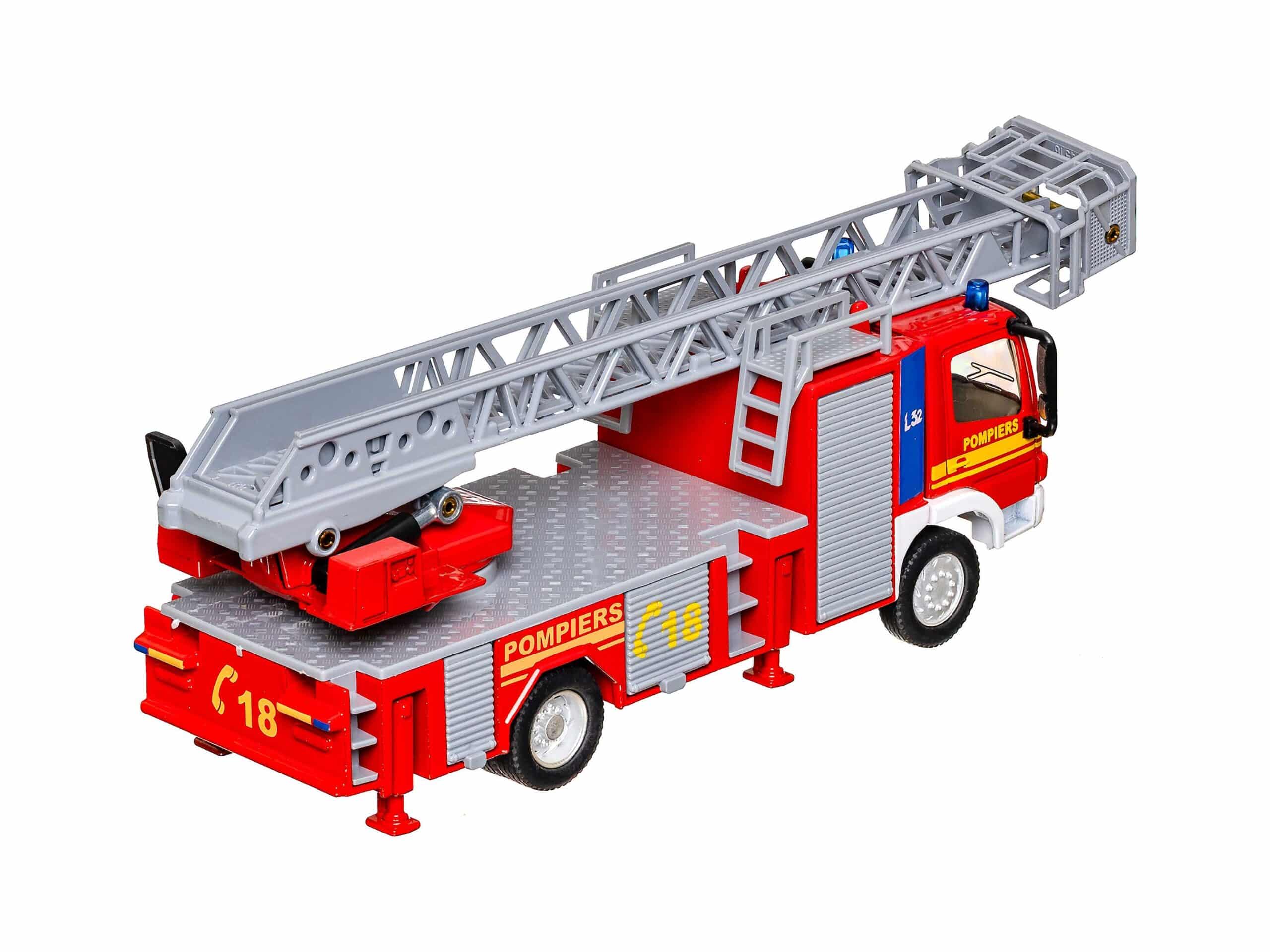Siku 2106 Feuerwehr Mercedes Drehleiter Pompiers 1:50 OVP 3 Siku 2106 Feuerwehr Mercedes Drehleiter Pompiers 1:50 OVP – Bild 3