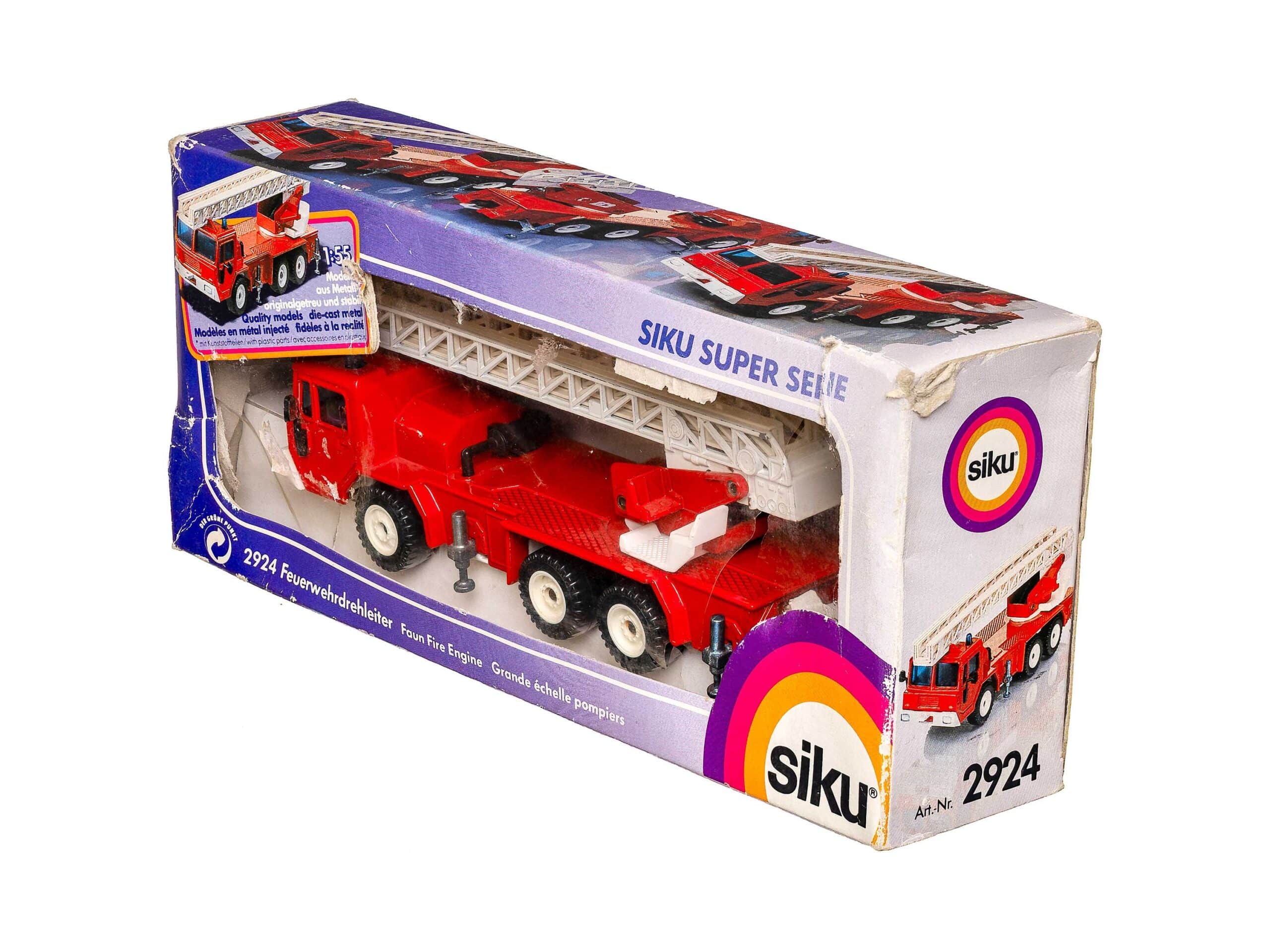 Siku 2924 Feuerwehr Drehleiter Faun 1:55 OVP 1 Siku 2924 Feuerwehr Drehleiter Faun 1:55 OVP
