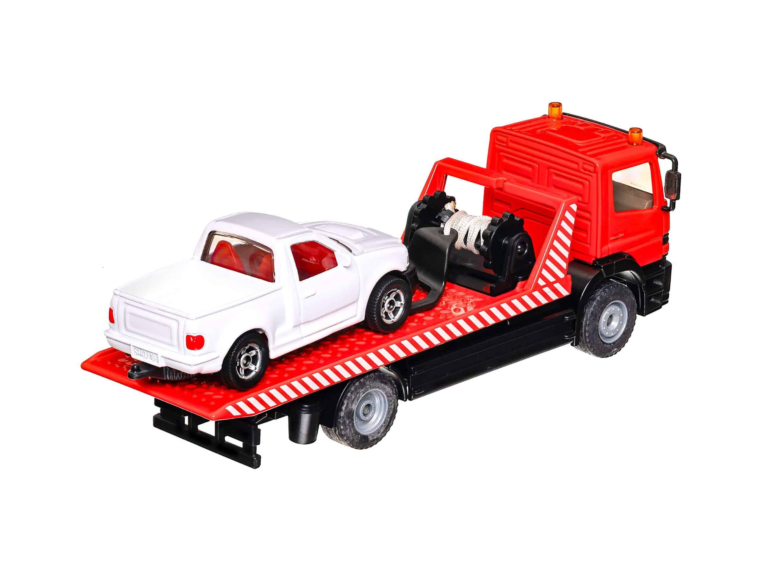 Siku 271288800 Mercedes Abschleppwagen mit PKW 1:55 OVP 3 Siku 271288800 Mercedes Abschleppwagen mit PKW 1:55 OVP – Bild 3