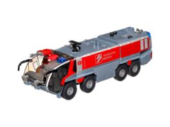 Siku 2105 Feuerwehr Flugfeldlöschfahrzeug Flughafen Dresden 1:50 OVP – Bild 2