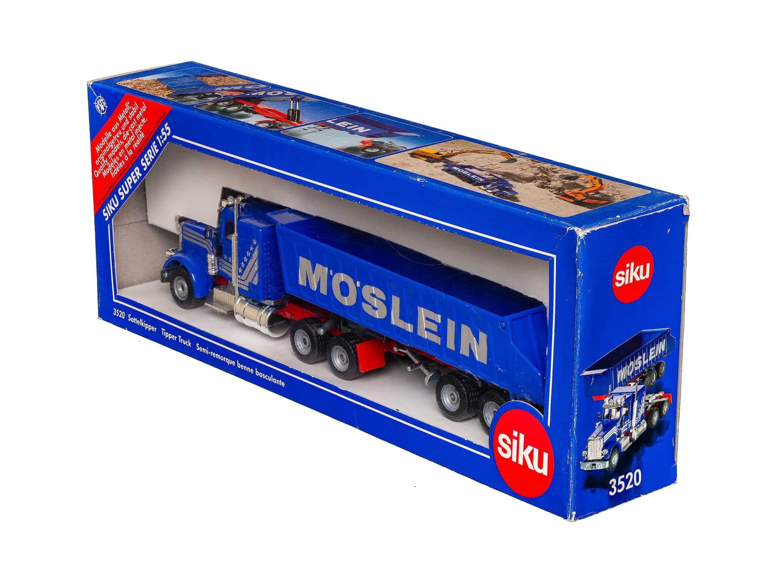 Siku 3520 Peterbilt Sattelkipper Möslein 1:55 OVP 1 Siku 3520 Peterbilt Sattelkipper Möslein 1:55 OVP