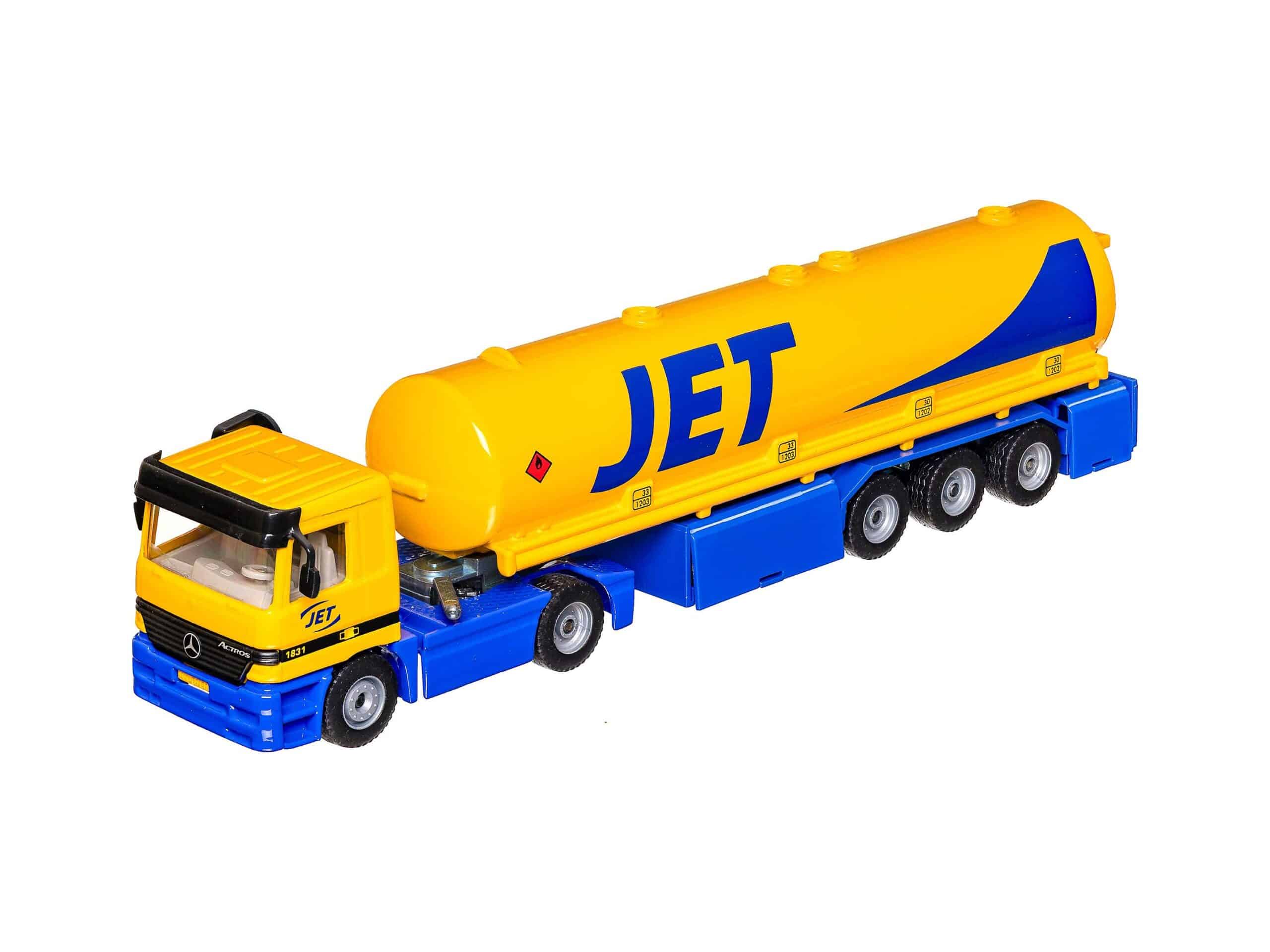 Siku 3817 JET Tanksattelzug (Mercedes Actros) 1:55 OVP 2 Siku 3817 JET Tanksattelzug (Mercedes Actros) 1:55 OVP – Bild 2