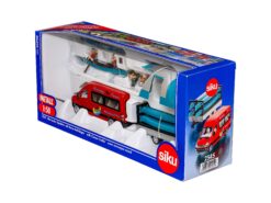 Siku 2545 Mercedes Sprinter mit Kanu Anhänger 1:55 OVP