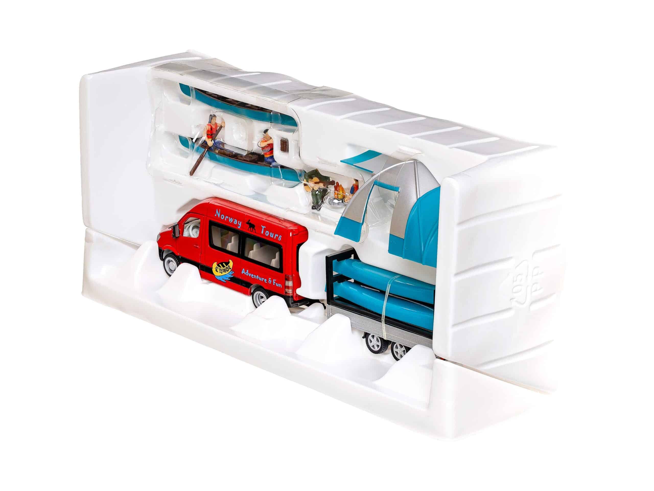 Siku 2545 Mercedes Sprinter mit Kanu Anhänger 1:55 OVP 3 Siku 2545 Mercedes Sprinter mit Kanu Anhänger 1:55 OVP – Bild 3