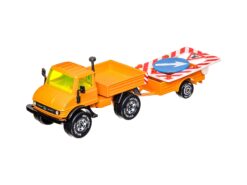 Siku 2215 Mercedes Unimog mit Absperrtafel 1:55 OVP 6 Siku 2215 Mercedes Unimog mit Absperrtafel 1:55 OVP – Bild 3