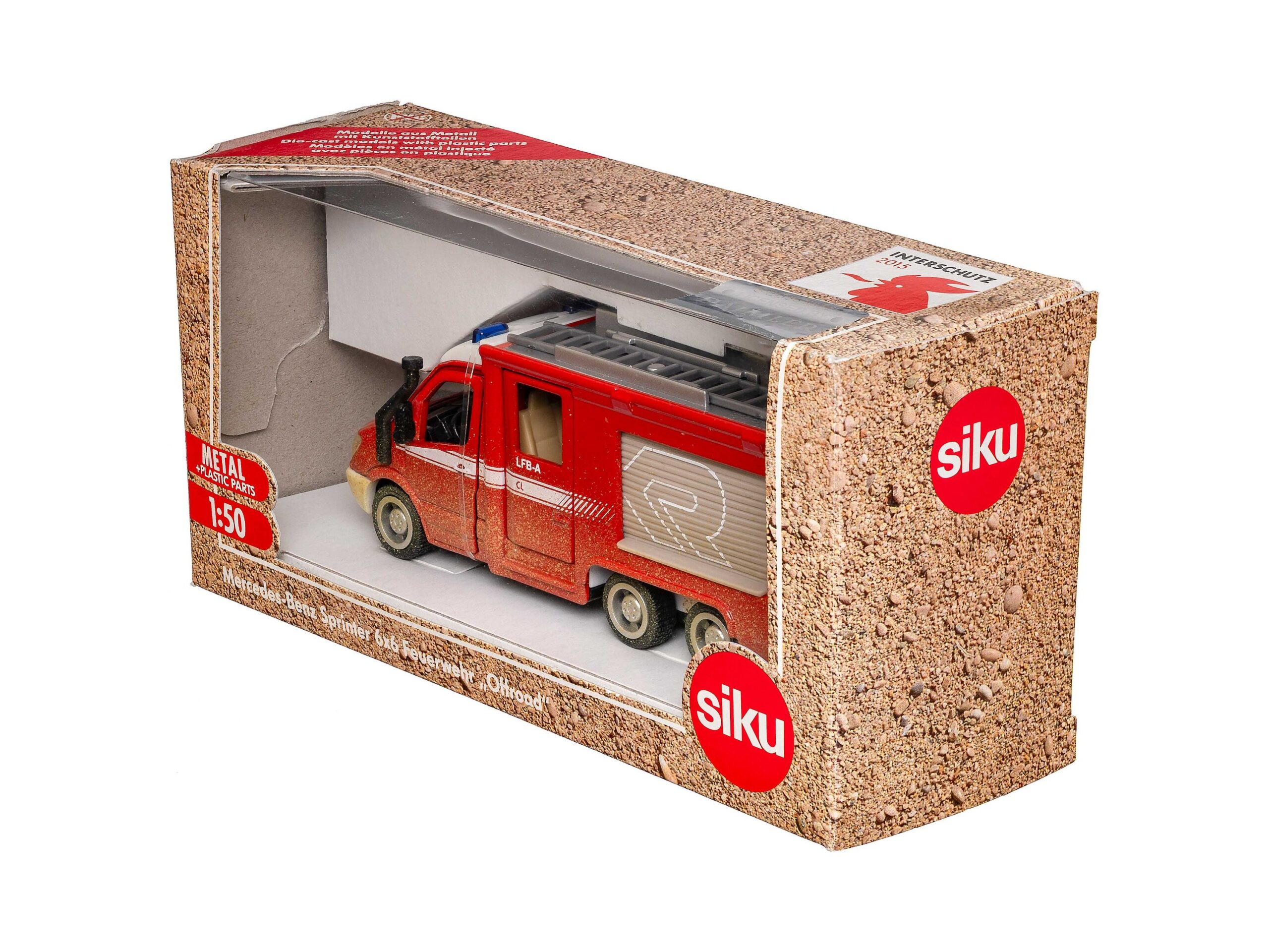 Siku 2113 Mercedes Feuerwehr Sprinter 6x6 Offroad Interschutz 1:50 OVP 1 Siku 2113 Mercedes Feuerwehr Sprinter 6x6 Offroad Interschutz 1:50 OVP