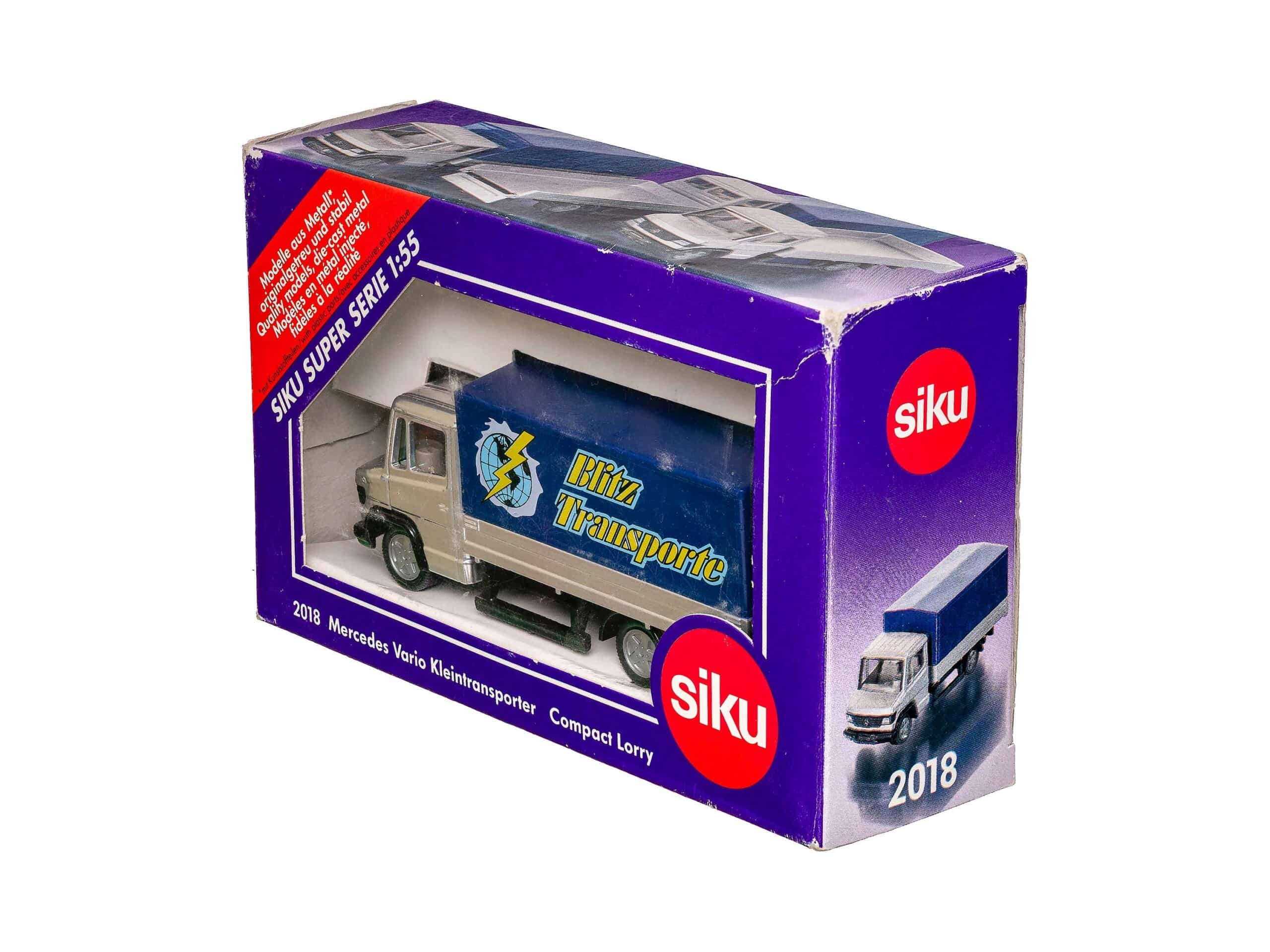 Siku 2018 Mercedes Vario Keintransporter (Blitz Transport) 1:55 OVP 1 Siku 2018 Mercedes Vario Keintransporter (Blitz Transport) 1:55 OVP