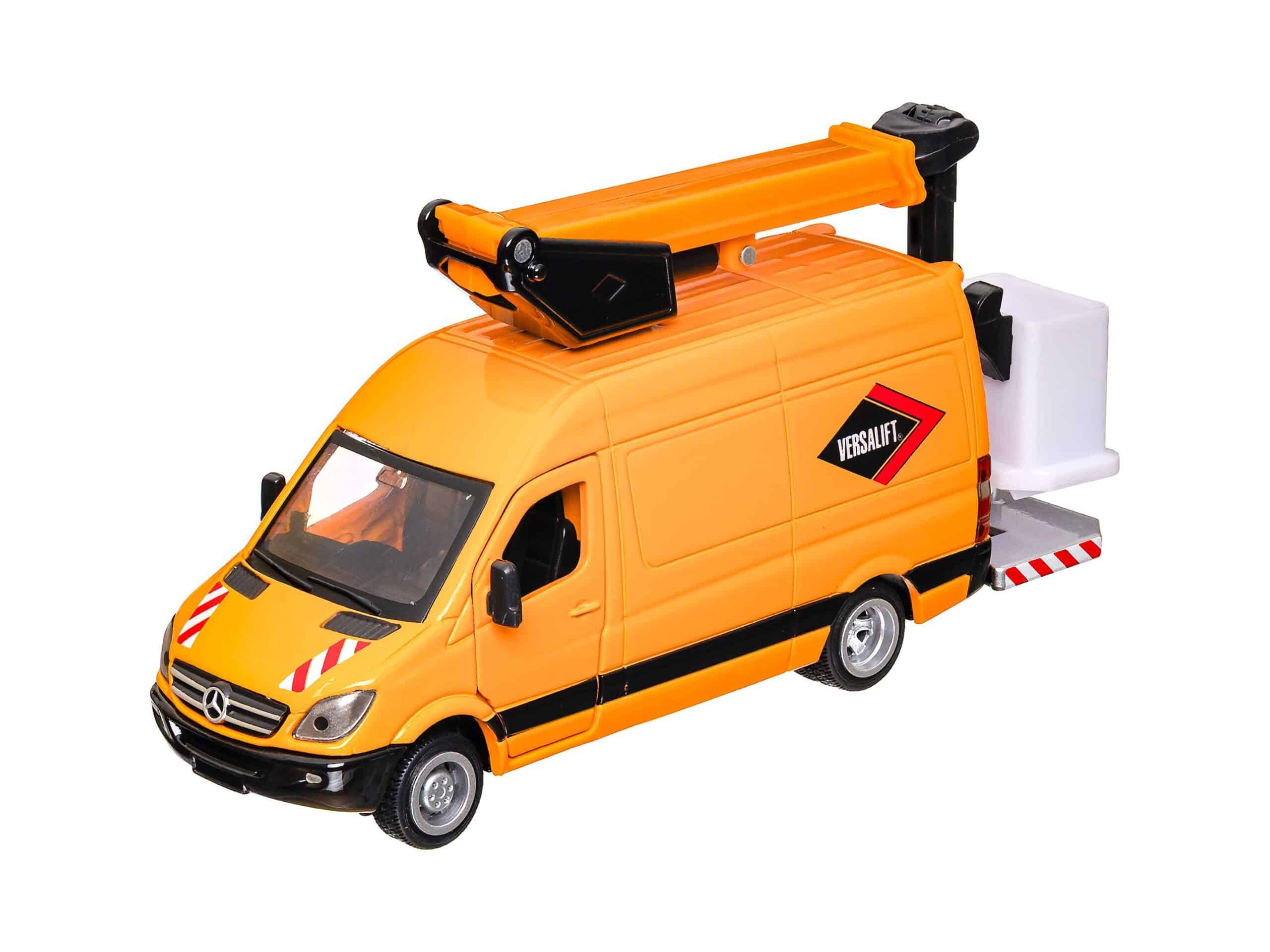 Siku 1940 Mercedes Sprinter mit Hubarbeitsbühne 1:50 OVP 2 Siku 1940 Mercedes Sprinter mit Hubarbeitsbühne 1:50 OVP – Bild 2