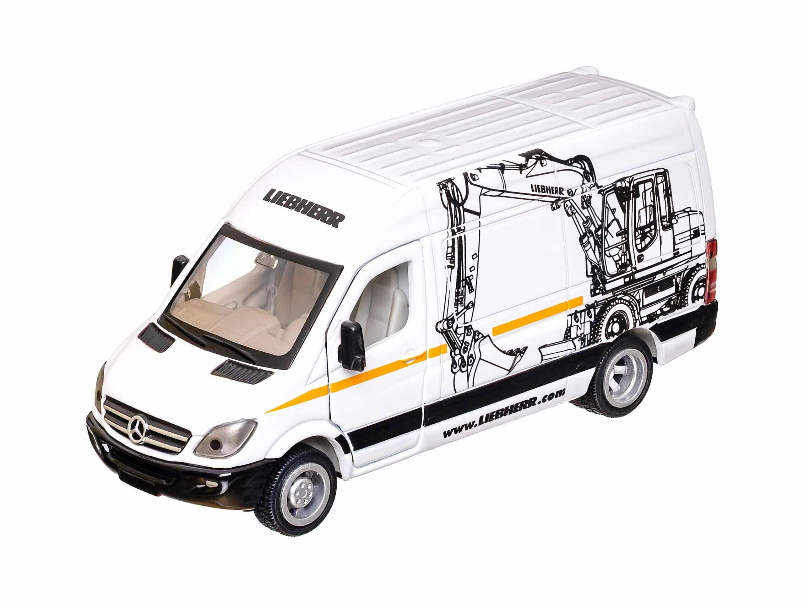 Siku 1935 Mercedes Sprinter Liebherr 1:50 OVP 2 Siku 1935 Mercedes Sprinter Liebherr 1:50 OVP – Bild 2